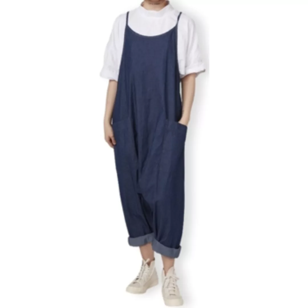 Wendy Trendy  Overalls Jumpsuit 110706 - Denim günstig online kaufen