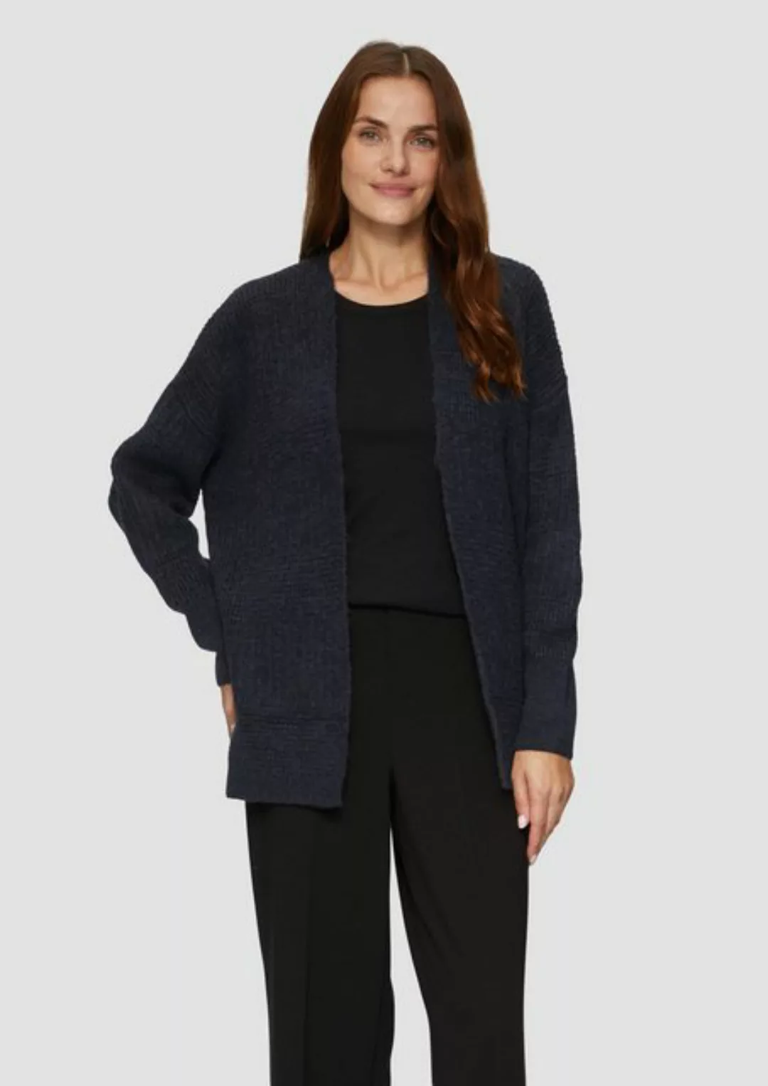 s.Oliver Strickjacke Flauschige Strickjacke in Oversize günstig online kaufen