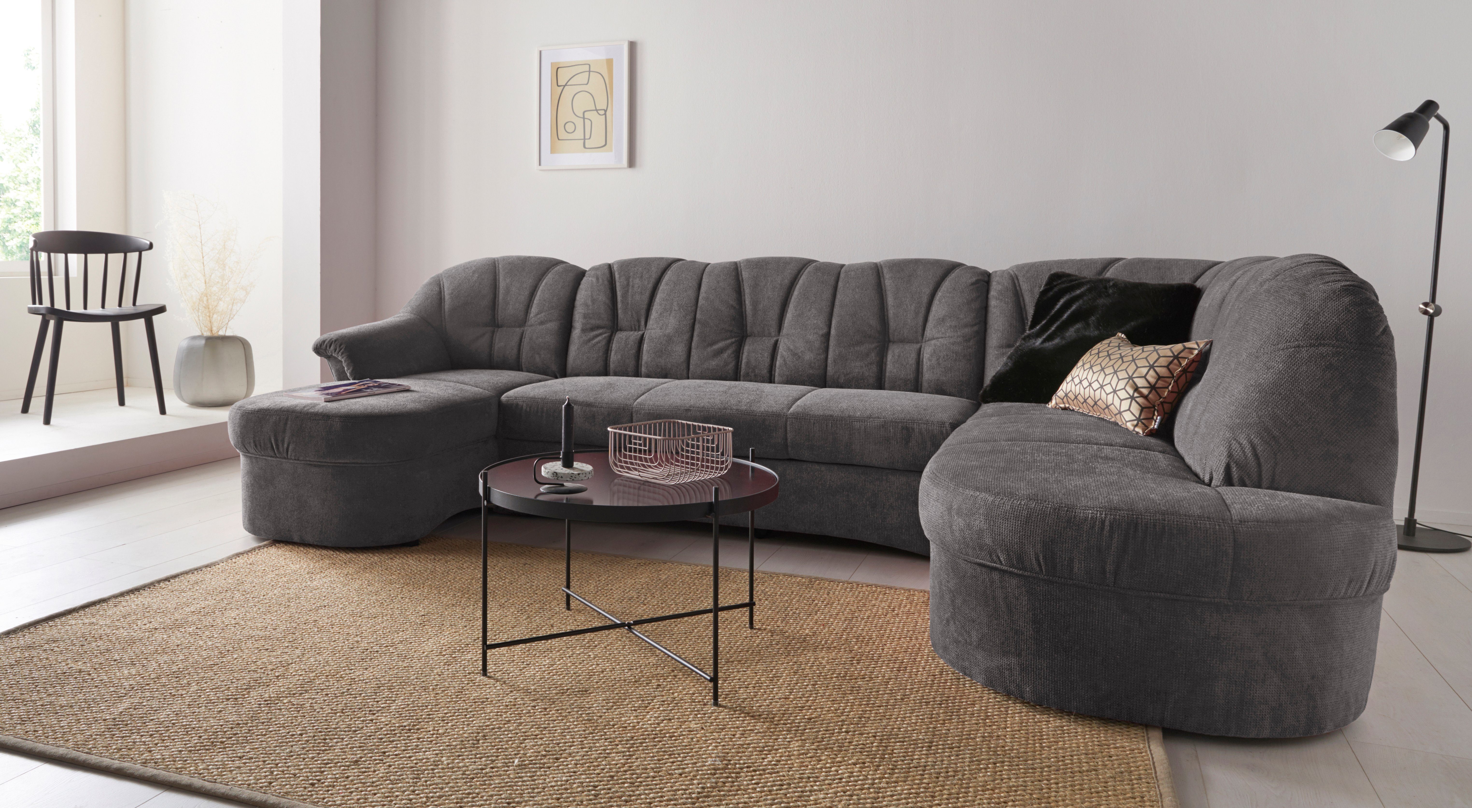 DOMO collection Wohnlandschaft "Papenburg U-Form", in großer Farbvielfalt, günstig online kaufen
