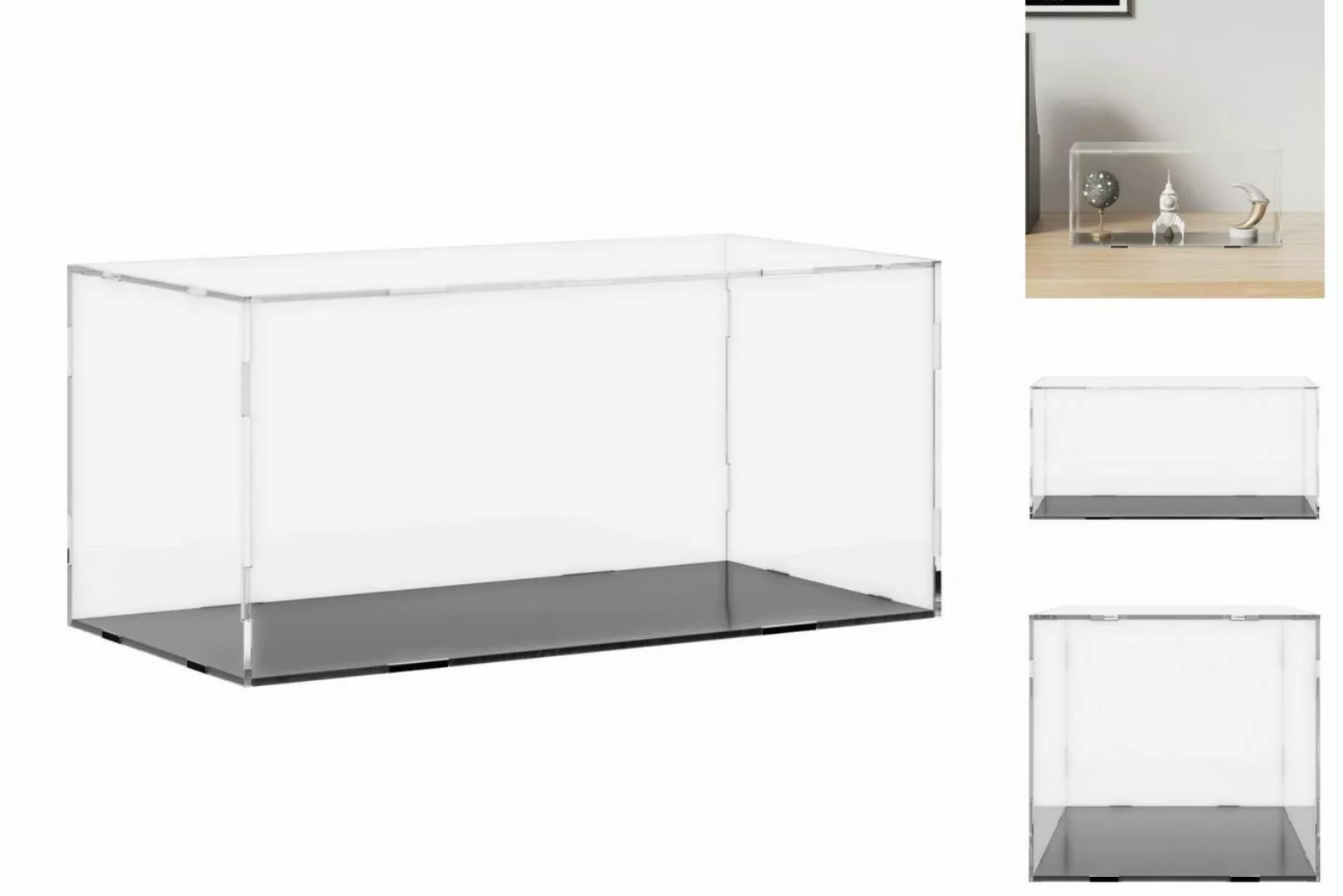 vidaXL Vitrine Vitrine Transparent 24x12x11 cm Acryl günstig online kaufen