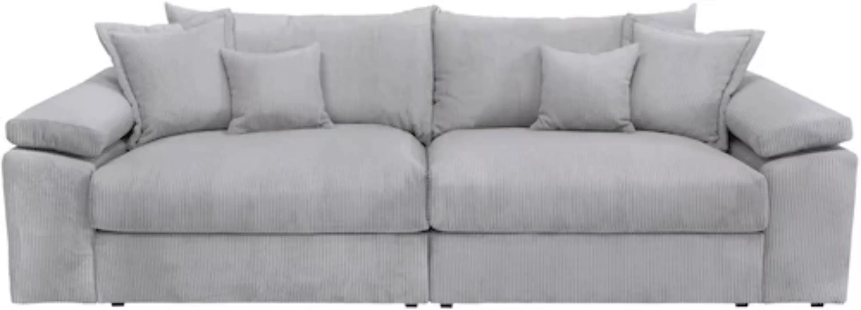 Home affaire Big-Sofa "Soft&Cosy XL", Mega Sofa, in Cord, inkl. Kissen günstig online kaufen