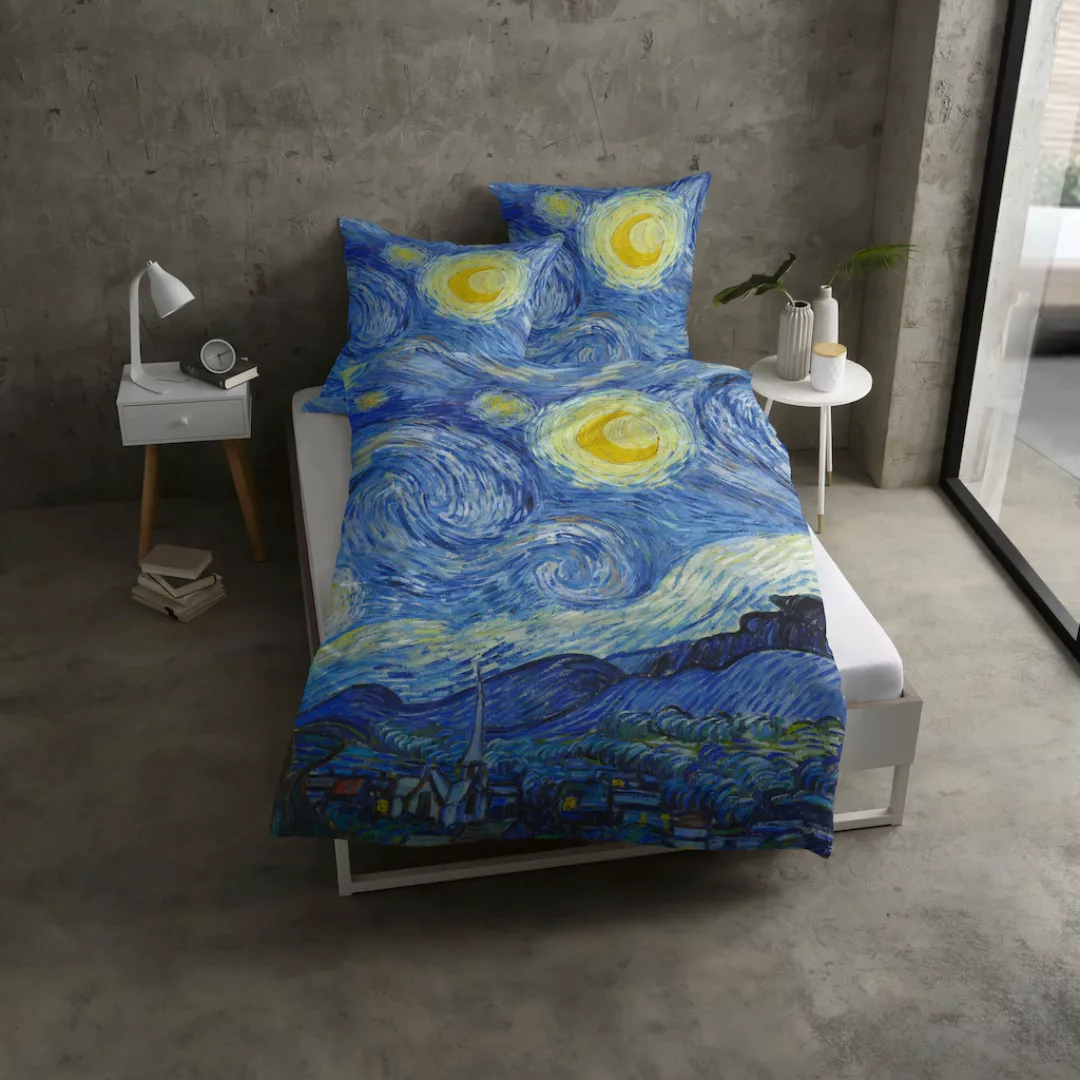 Goebel Bettwäsche »Starry Night«, (2 tlg.) günstig online kaufen