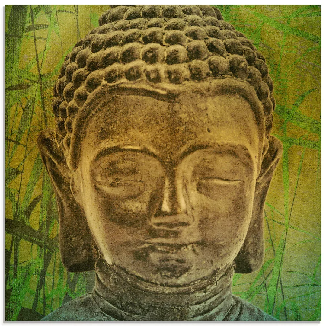 Artland Glasbild "Buddha II", Religion, (1 St.), in verschiedenen Größen günstig online kaufen