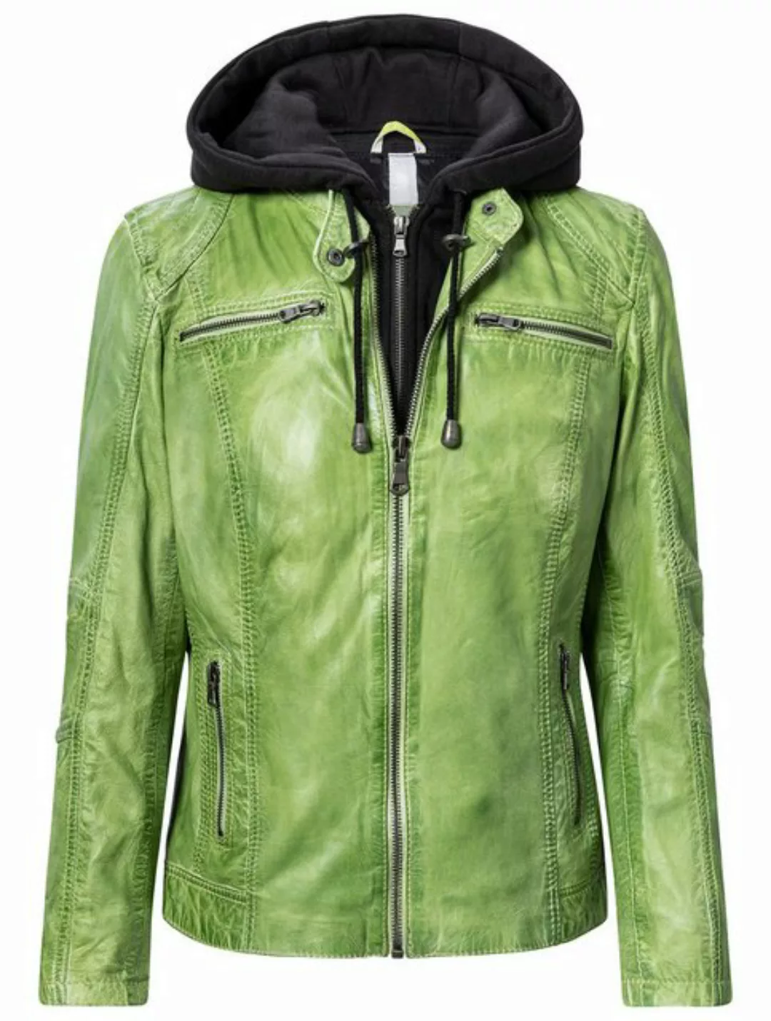 CBL Lederjacke MQ-44979 mit stehkragen günstig online kaufen