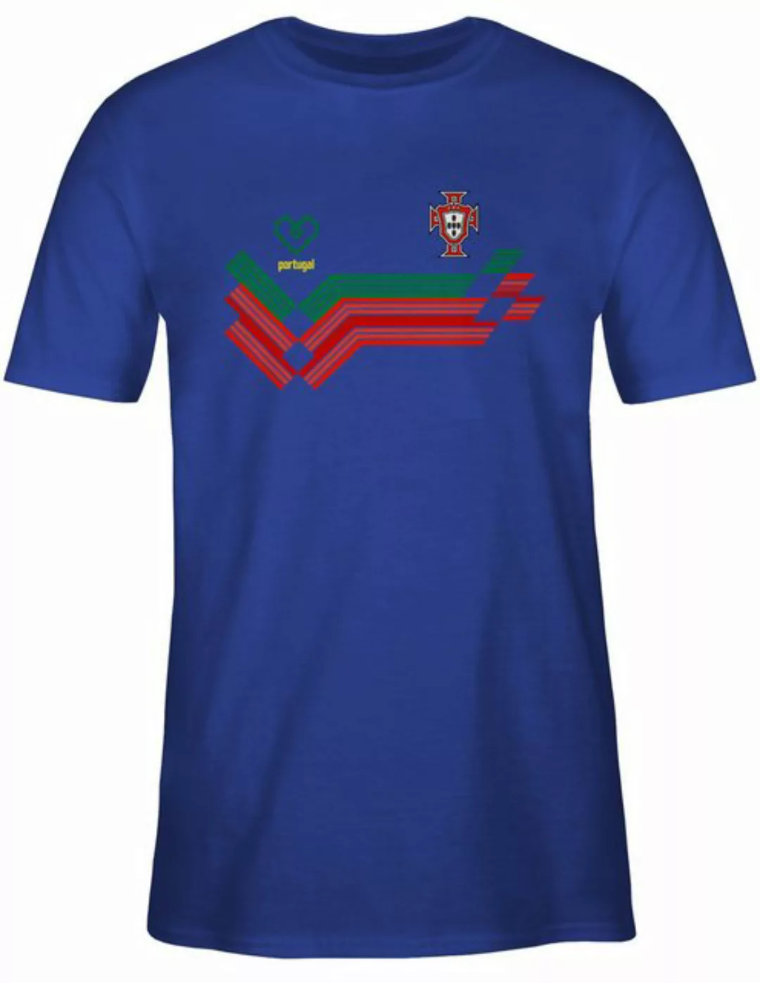 Shirtracer T-Shirt Portugal Fanartikel EM, Portugal Wappen 2024 Fussball EM günstig online kaufen