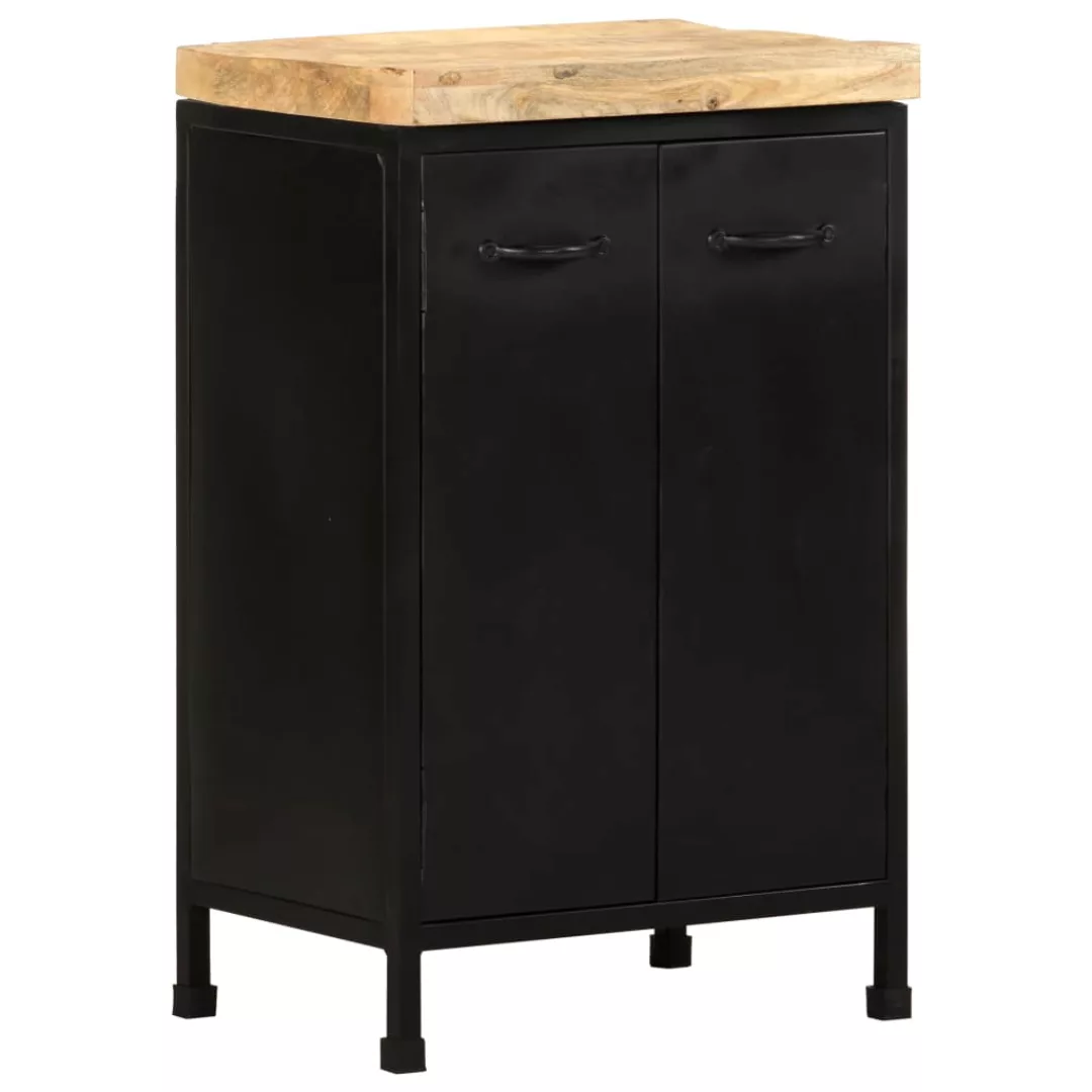 Sideboard 50x35x75 Cm Raues Mangoholz günstig online kaufen