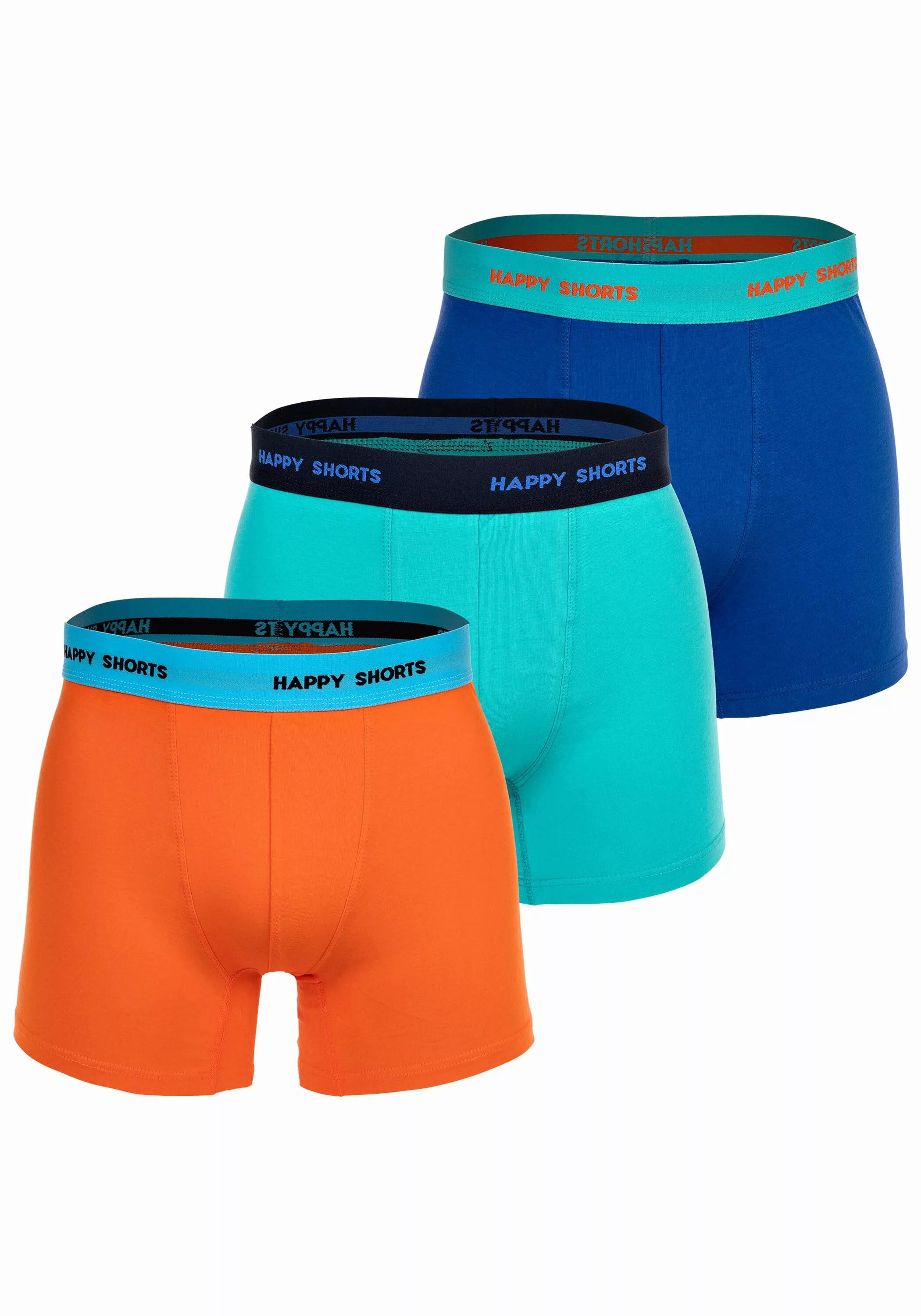 HAPPY SHORTS Boxershorts "Boxershort 3er Pack" günstig online kaufen