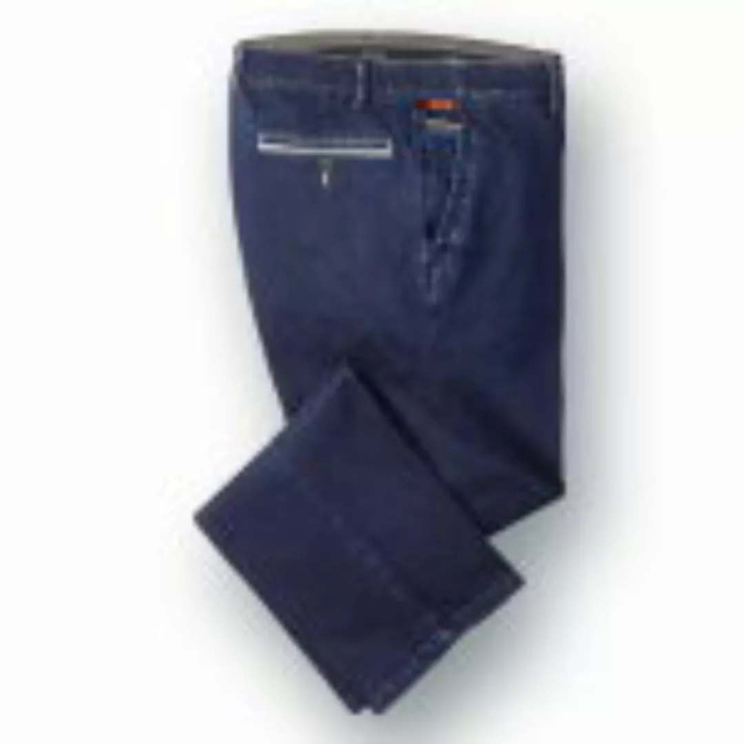 Jeans mit Kontrasten,dunkelbl. günstig online kaufen