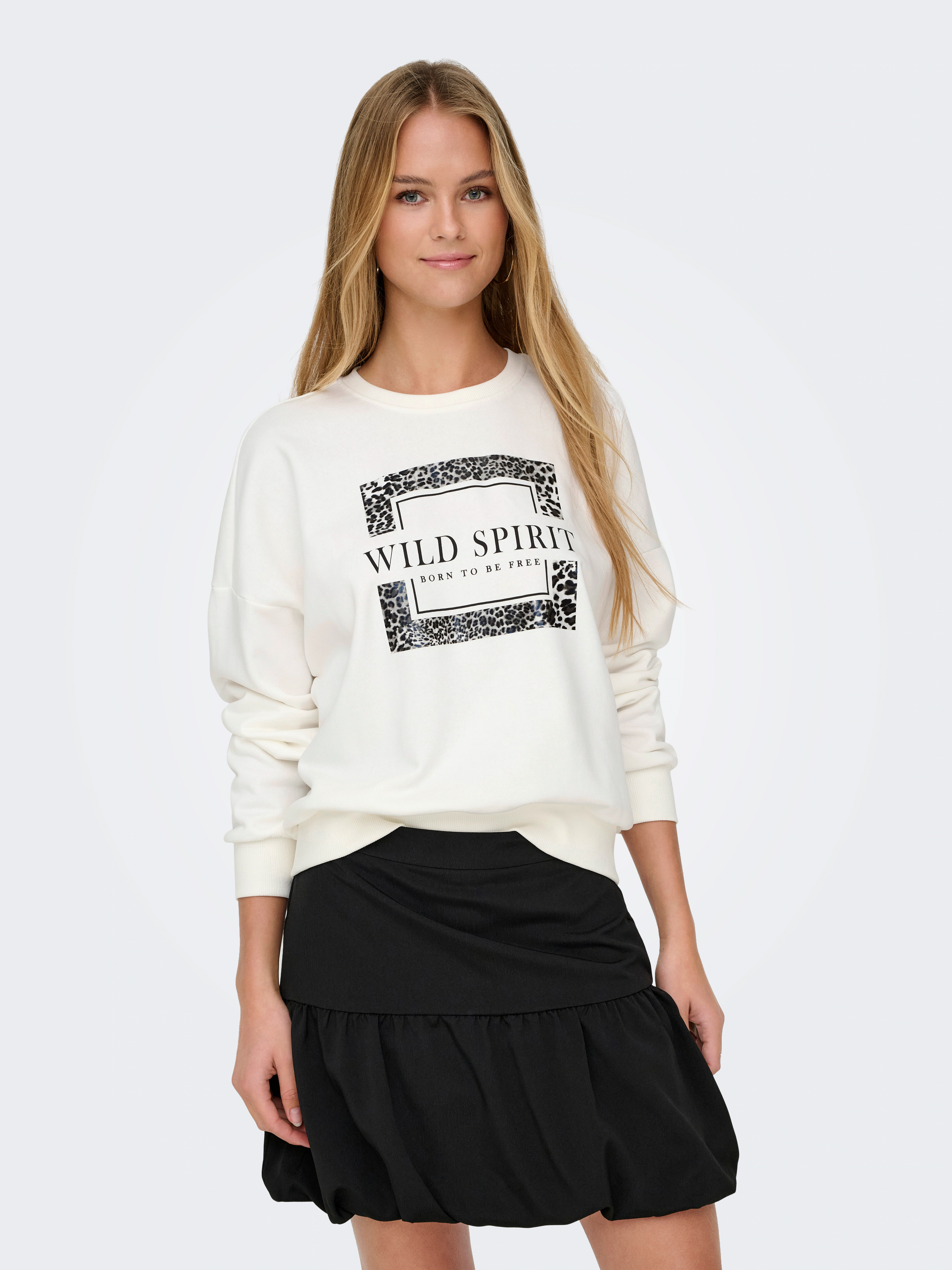 ONLY Sweatshirt ONLRUNA L/S O-NECK BOX CC SWT günstig online kaufen