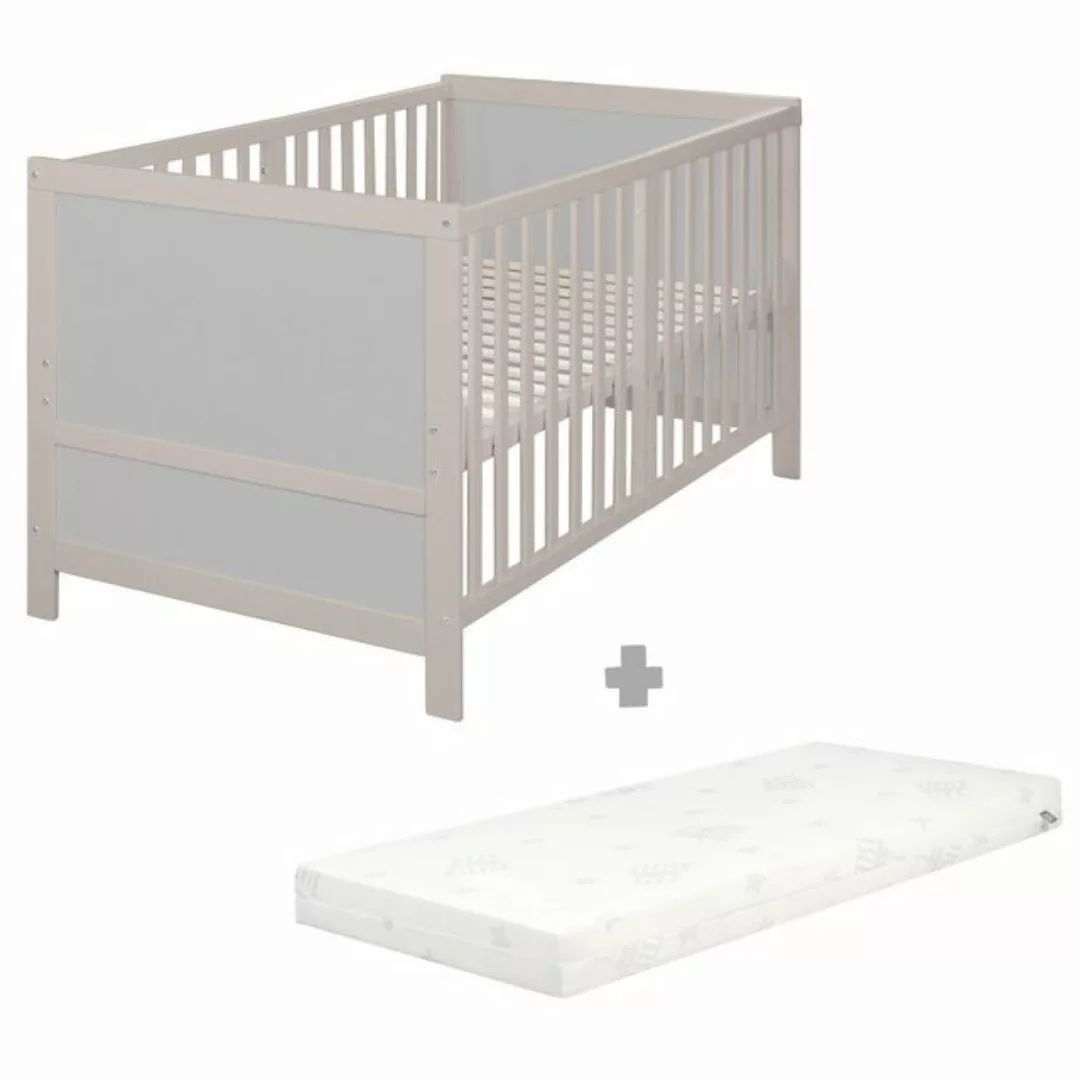 roba® Babybett EASY SLEEP 70 x 140 cm - inkl. Umbauecken, 3 Schlupfsprossen günstig online kaufen