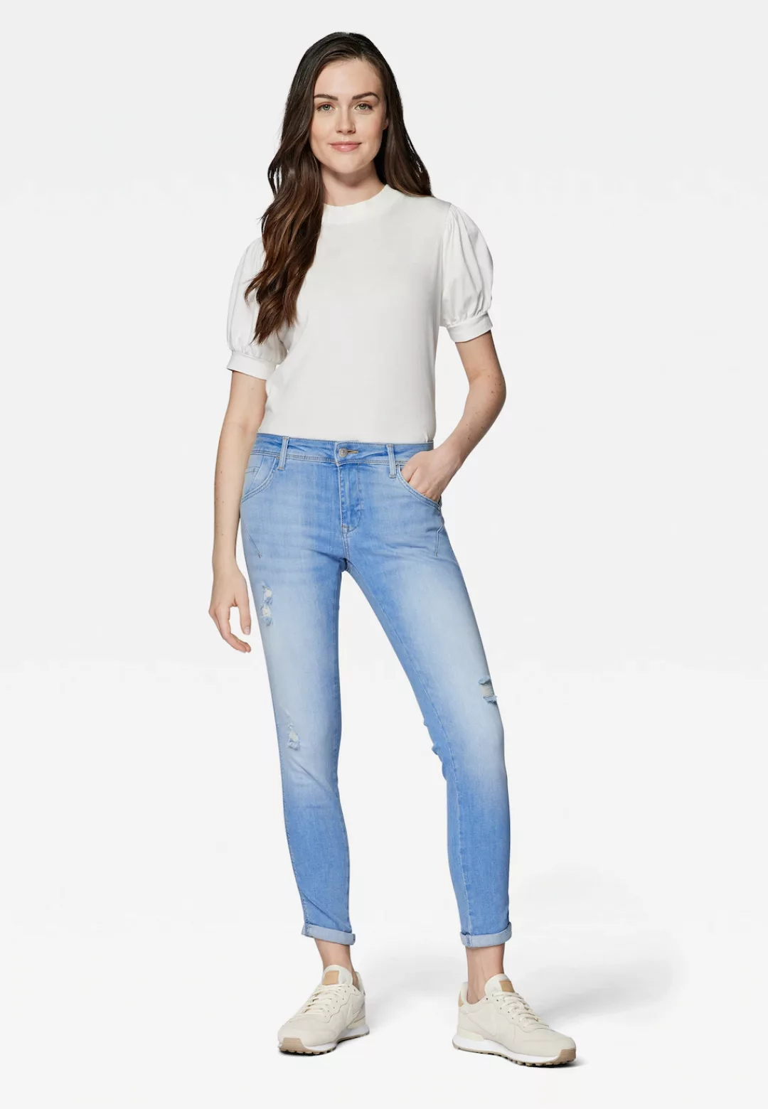 Mavi Röhrenjeans "LEXY", Cropped Super Skinny Jeans günstig online kaufen