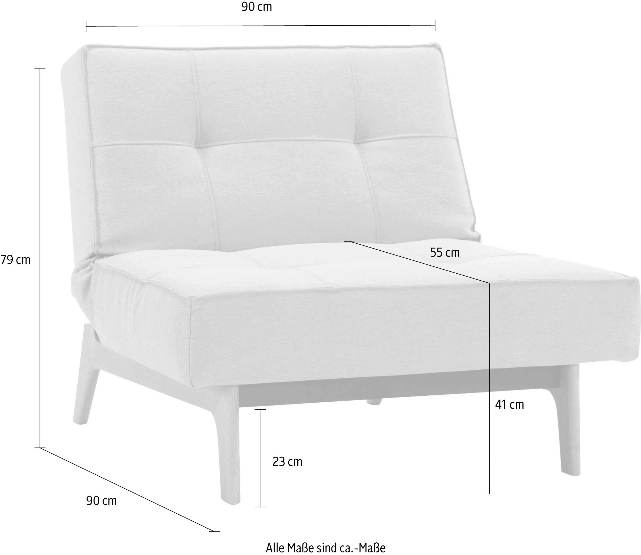 INNOVATION LIVING ™ Sofa "Splitback Eik", in scandinavischem Design günstig online kaufen