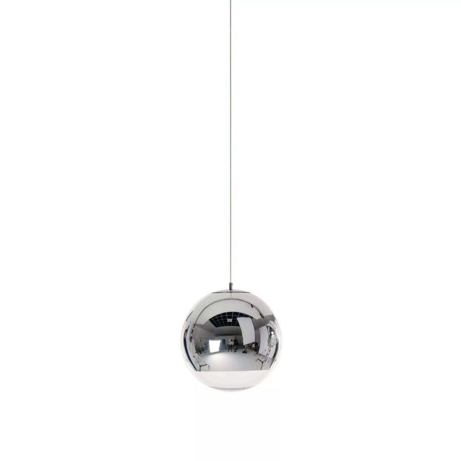 Tom Dixon Mirror Ball LED-Hängelampe Ø 40 cm chrom günstig online kaufen