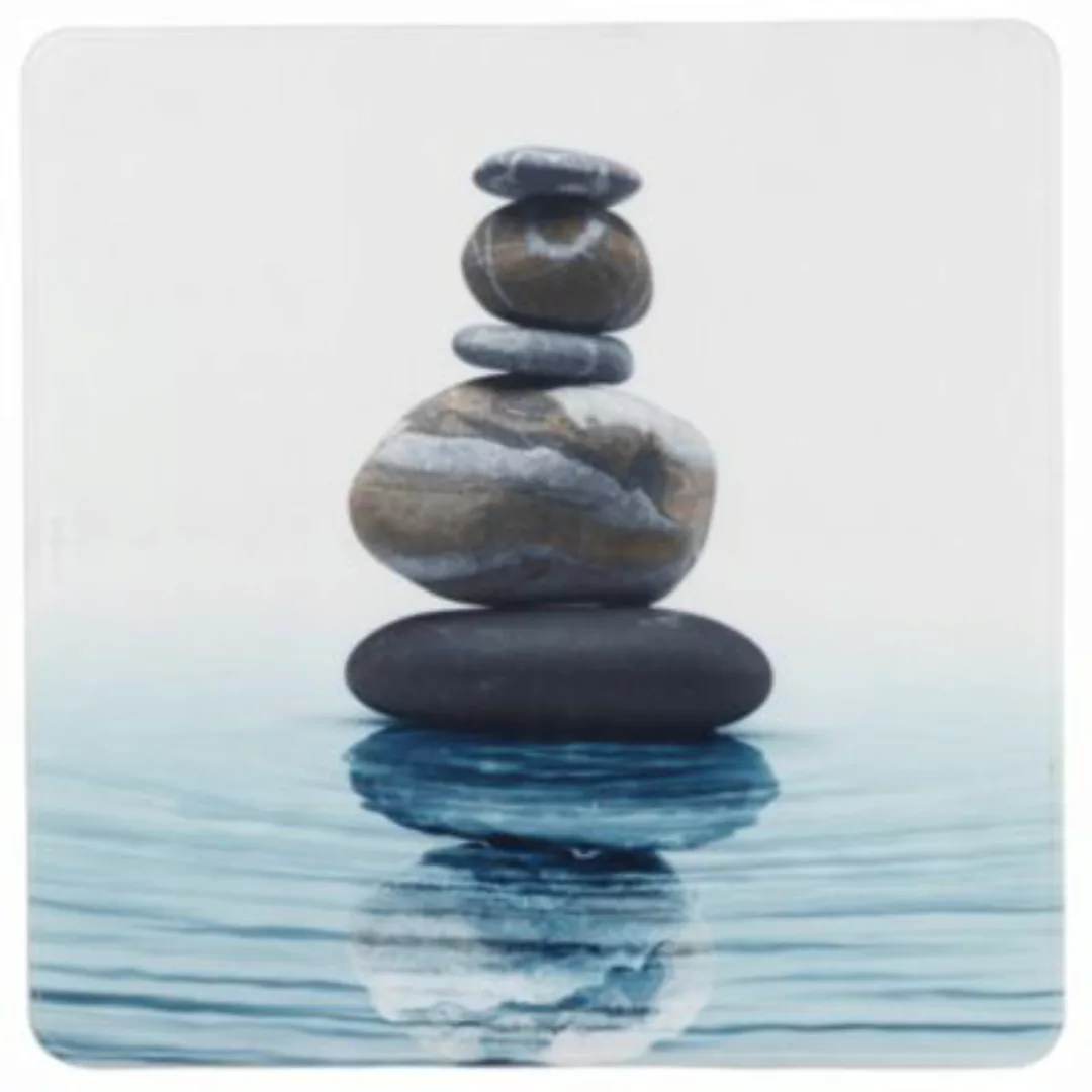 WENKO Duscheinlage Meditation 54x54 cm, quadratischen Form mehrfarbig günstig online kaufen