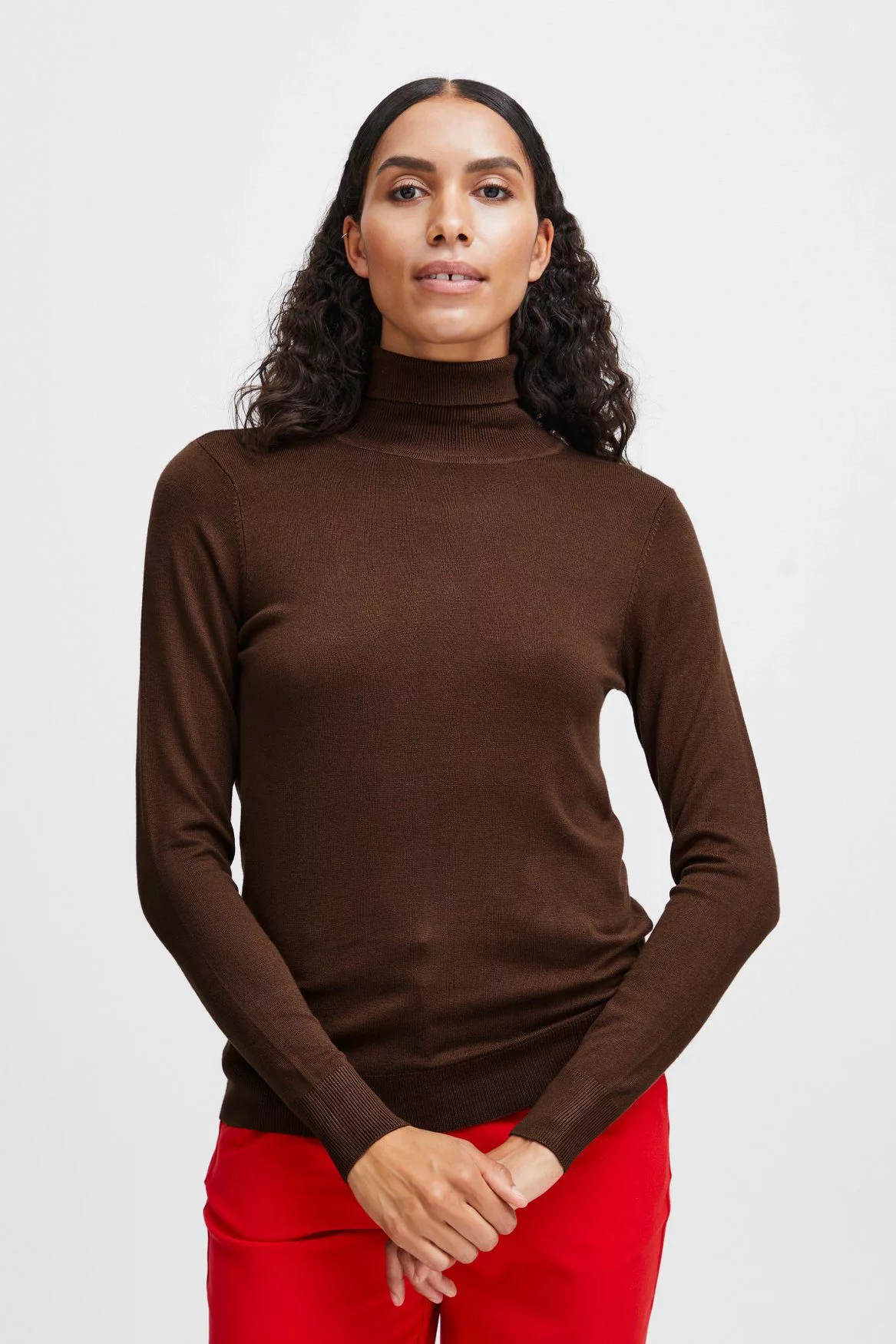 b.young Strickpullover Feinstrick Langarm BYMMPIMBA1 BYMMPIMBA1 günstig online kaufen
