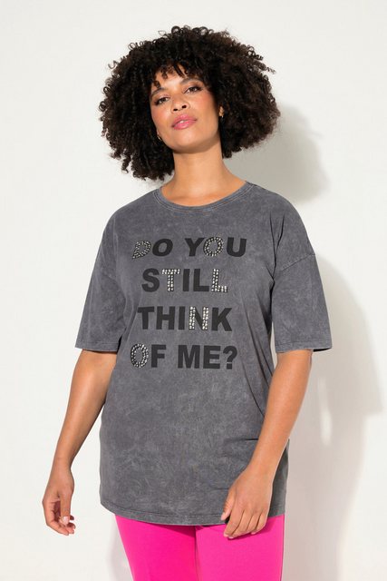 Angel of Style Rundhalsshirt T-Shirt oversized verziertes Statement Rundhal günstig online kaufen