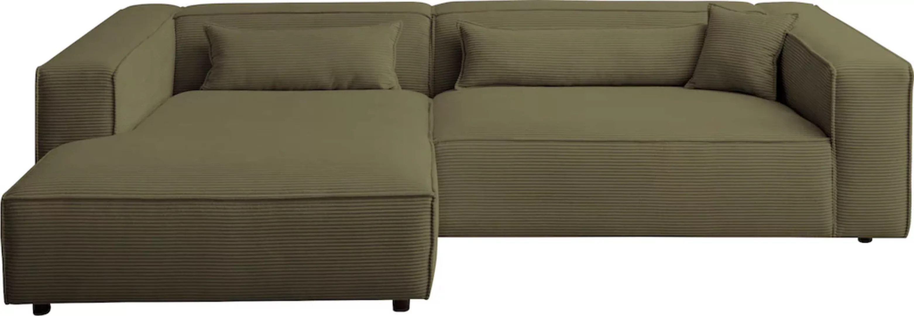 LeGer Home by Lena Gercke Ecksofa »PIARA XXL, Big-Sofa in Cord oder Leineno günstig online kaufen