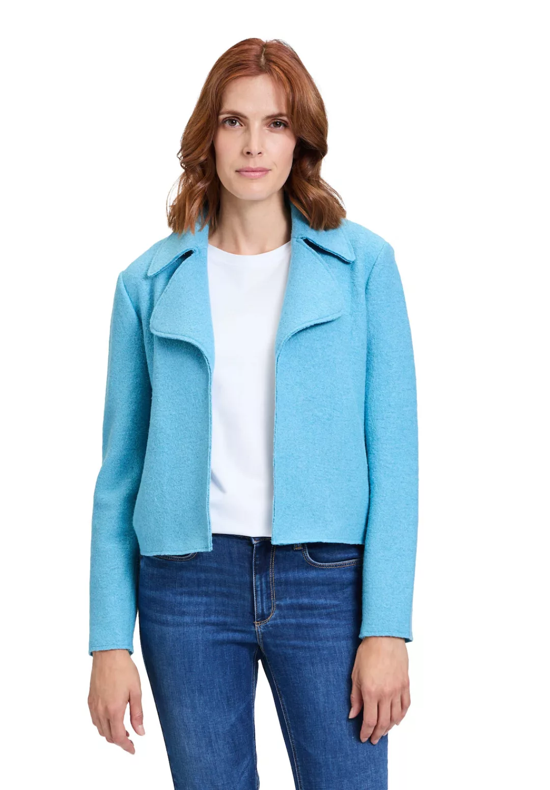 Betty&Co Jackenblazer "Betty & Co Casual-Jacke mit Kragen", Material günstig online kaufen