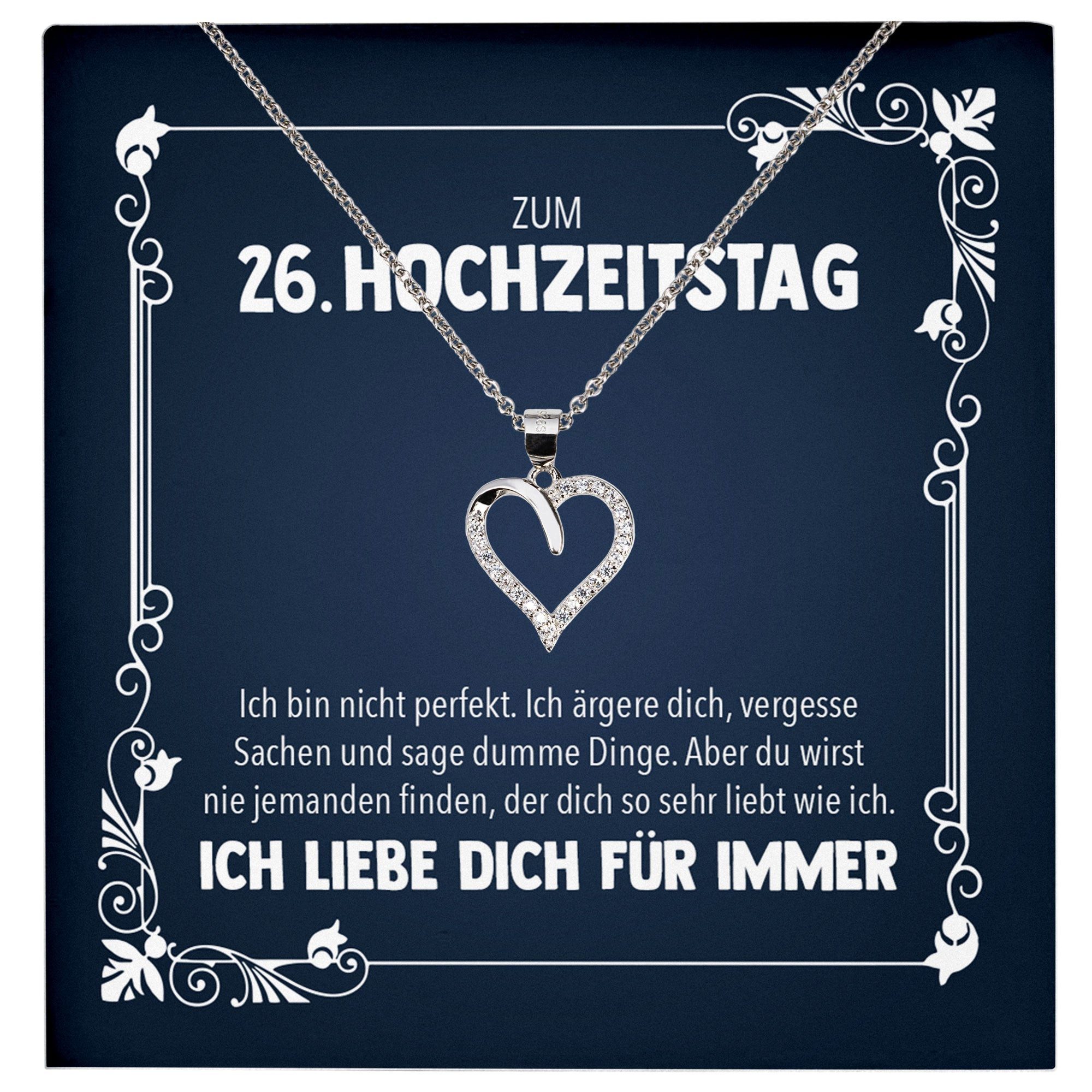 22Feels Schmuckset Ehefrau Zum 26. Hochzeitstag günstig online kaufen