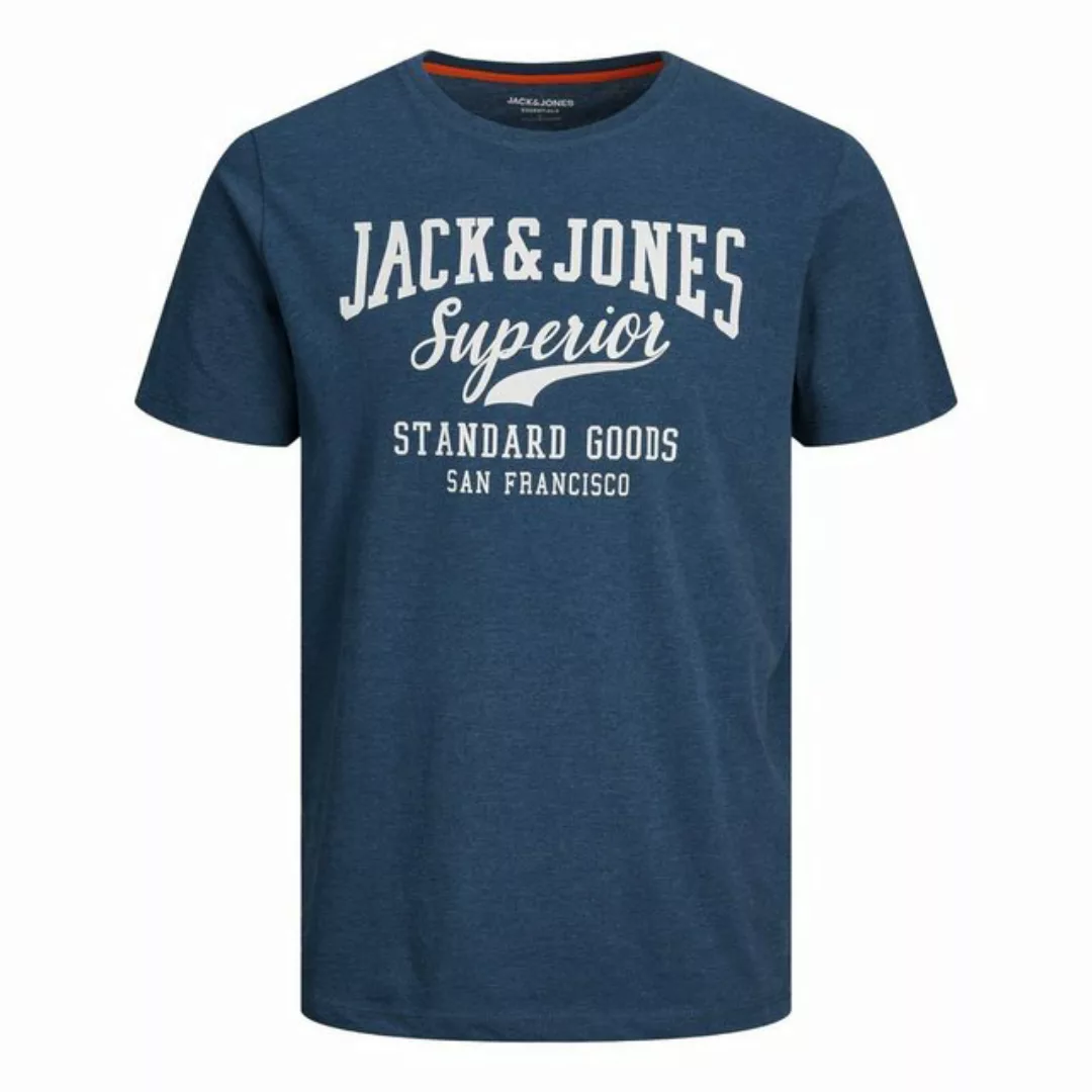 Jack & Jones T-Shirt 1er Pack JJelogo Tee SS O-Neck mit Logo-Print auf der günstig online kaufen