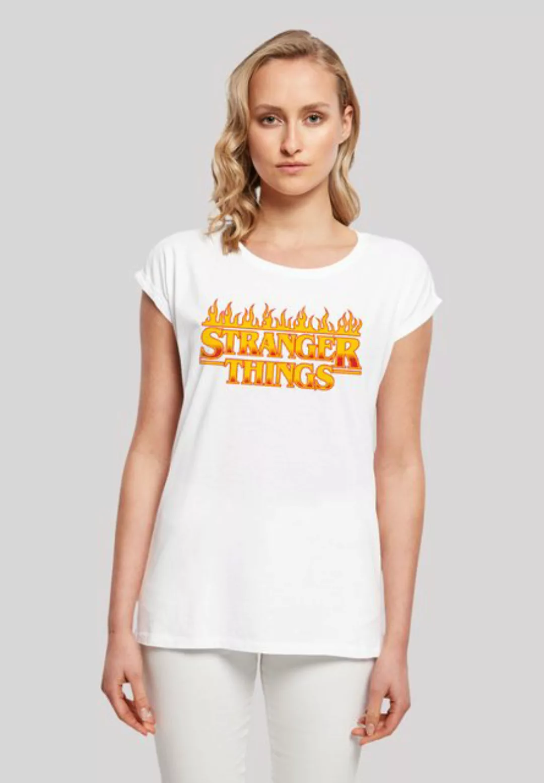 F4NT4STIC T-Shirt "Stranger Things Fire Logo Women Netflix TV Series", Prem günstig online kaufen