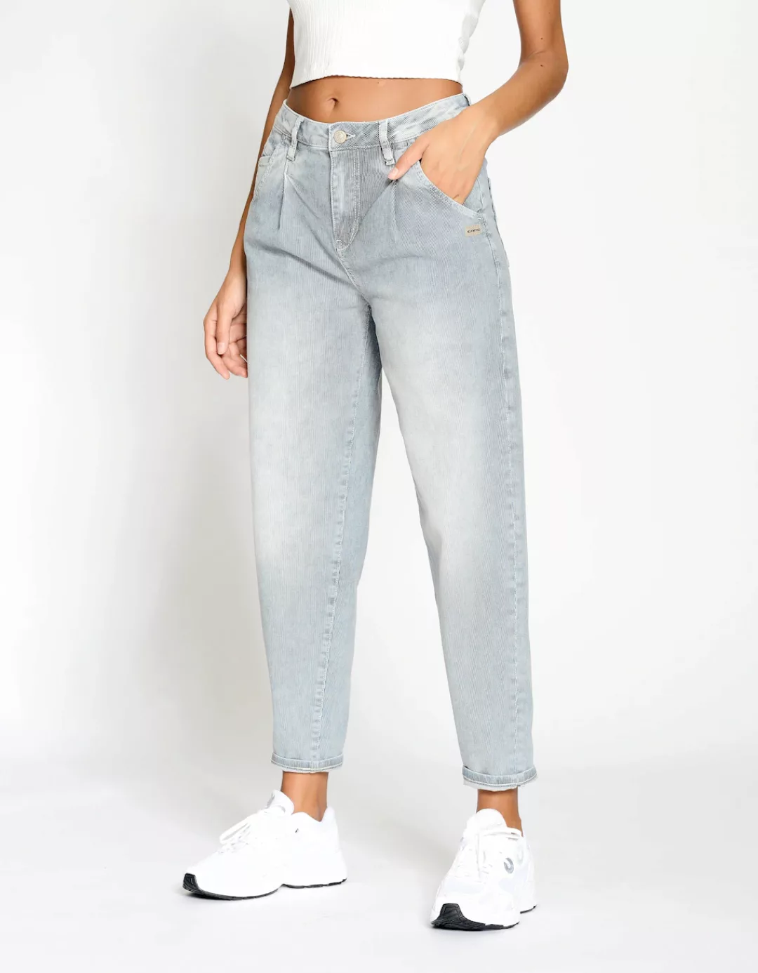 GANG Ankle-Jeans "94SILVIA JOGGER", im Ballon-Fit, lässig-weiter O-Shape günstig online kaufen
