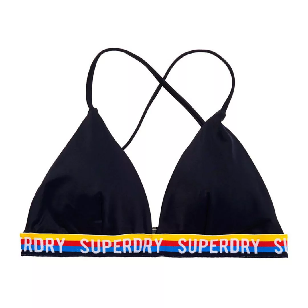 Superdry Sydeny Fixed Tri Bikini Oberteil XS Navy günstig online kaufen