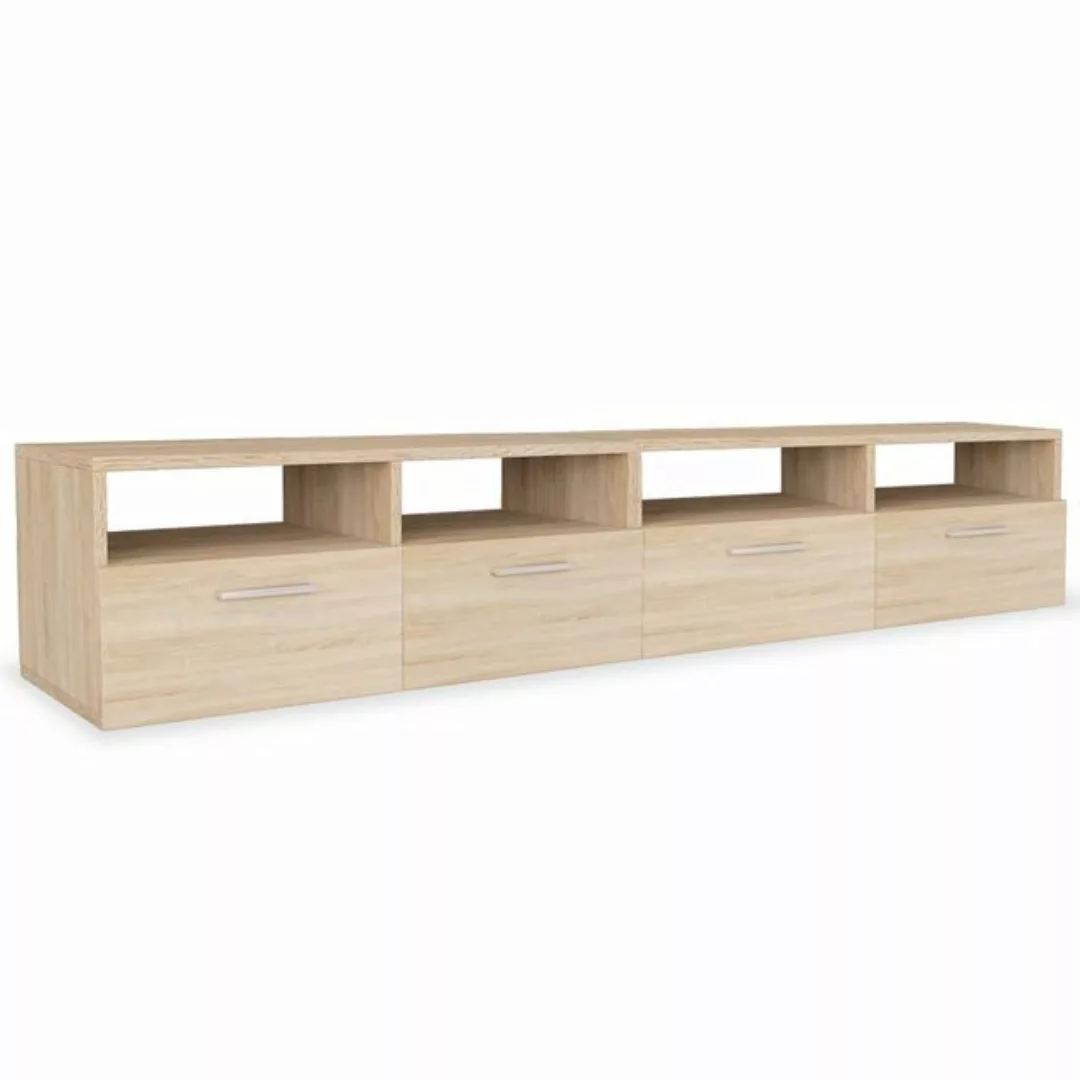 2 Stk. Tv-schränke Spanplatte 95 X 35 X 36 Cm Eiche günstig online kaufen