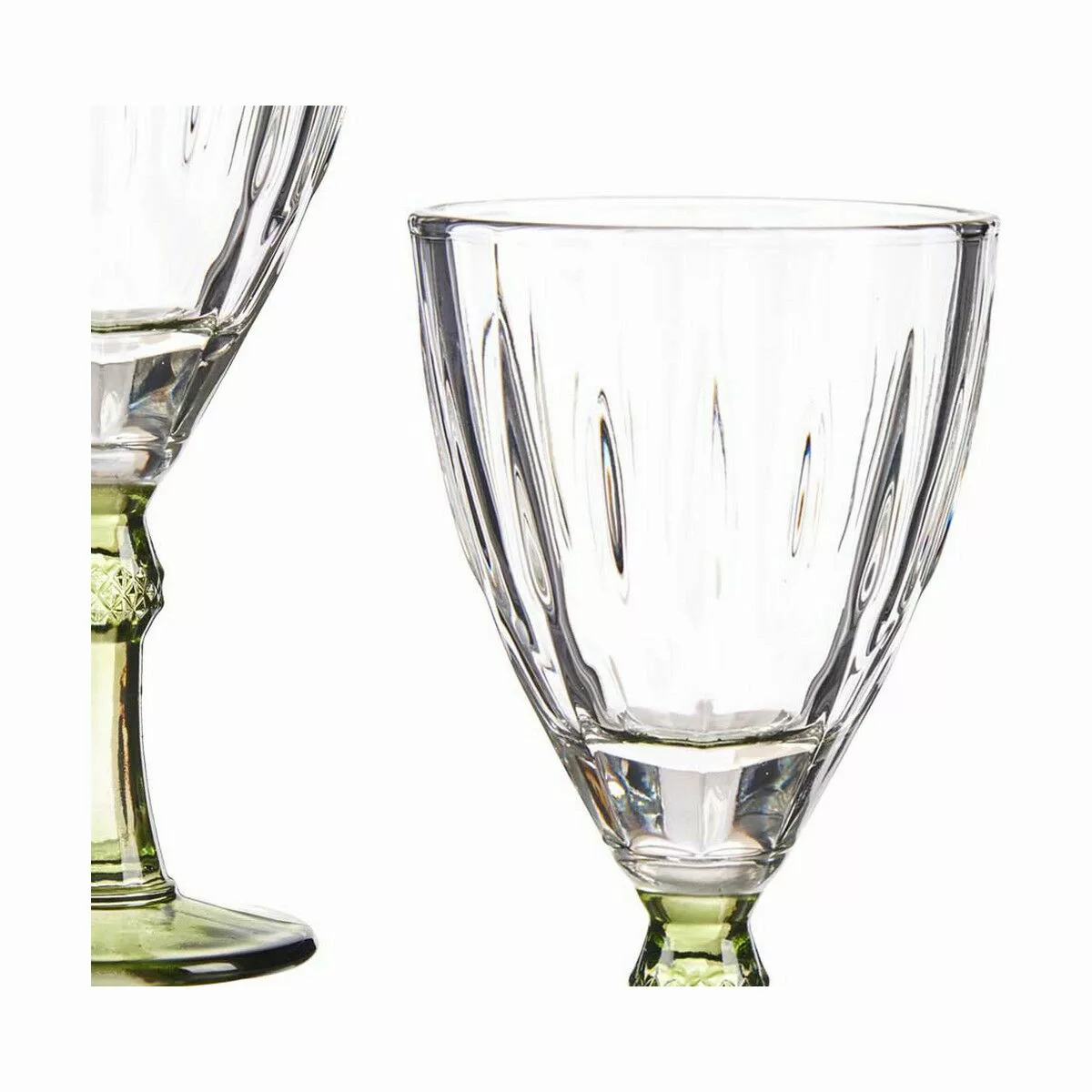 Weinglas Exotic Kristall Grün 6 Stück (275 Ml) günstig online kaufen