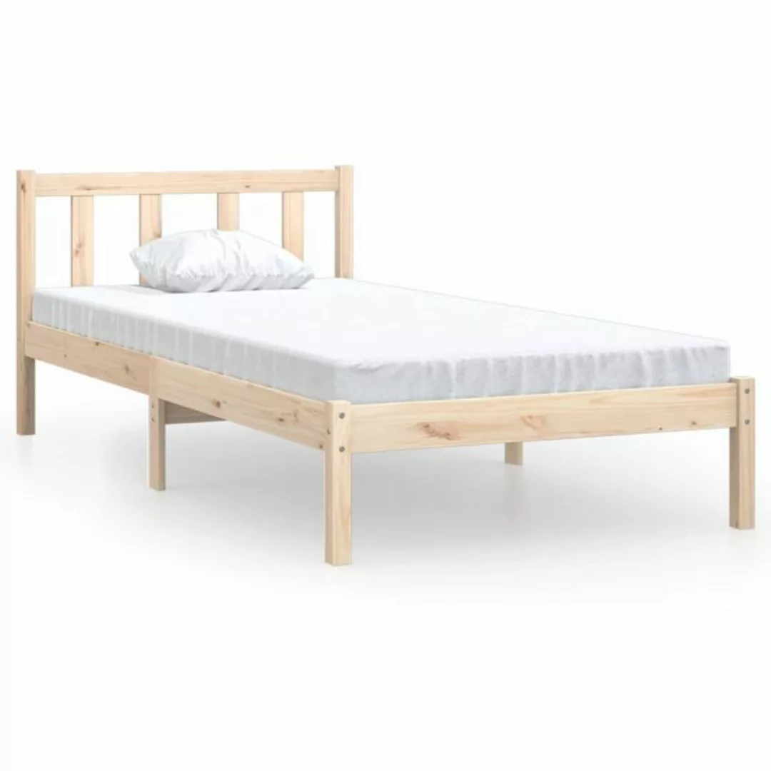 furnicato Bett Massivholzbett Kiefer 75x190 cm günstig online kaufen