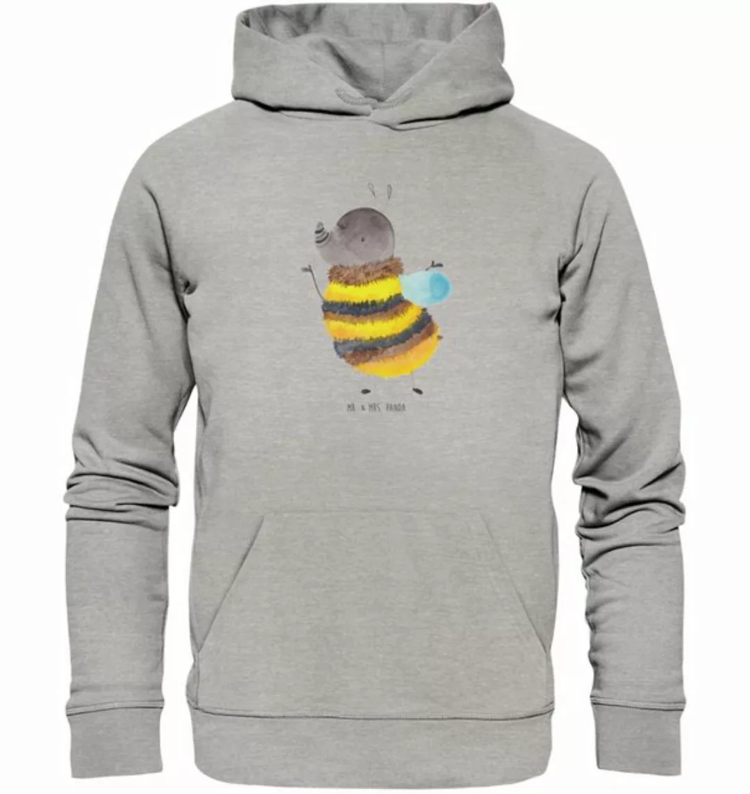 Mr. & Mrs. Panda Hoodie Hummel flauschig Größe M - Heather Grey - Geschenk, günstig online kaufen