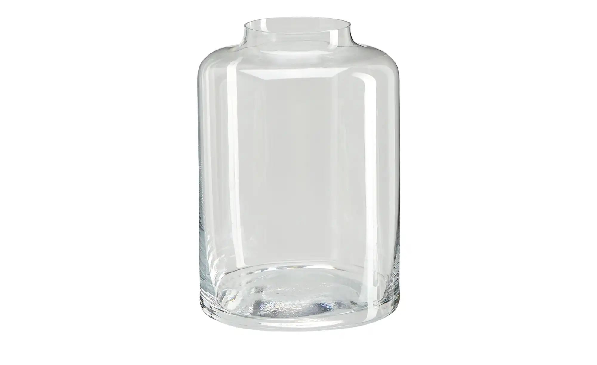 HOME STORY Vase   ¦ transparent/klar ¦ Glas ¦ Maße (cm): H: 18  Ø: 12.5 Acc günstig online kaufen