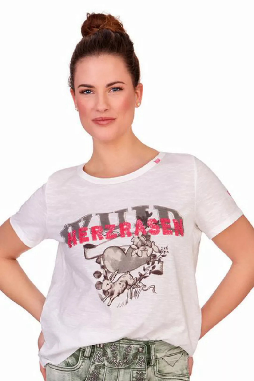 Lieblingsstück Trachtenshirt Trachtenshirt Damen - CILA - offweiß günstig online kaufen