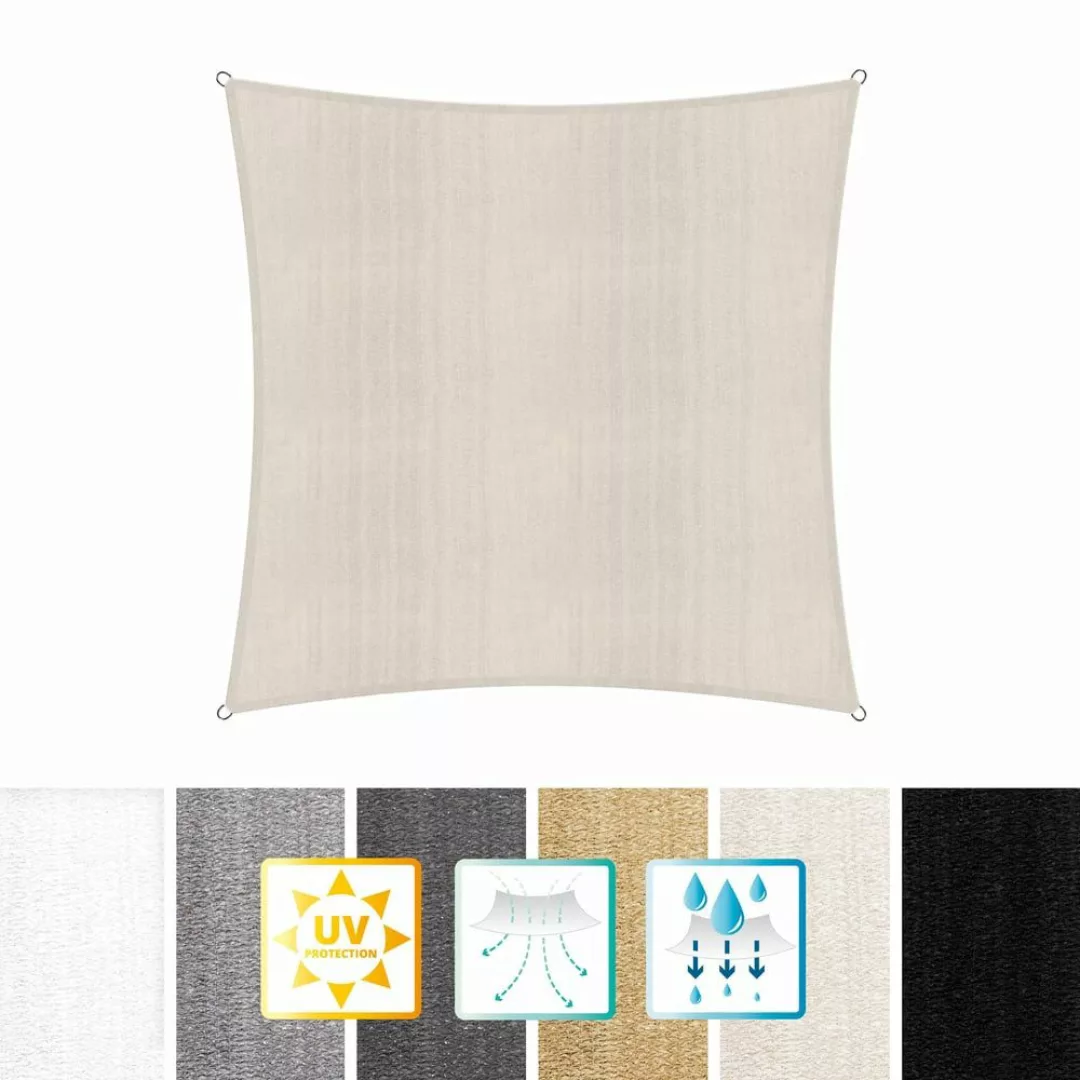 Lumaland Sonnensegel Sonnensegel 3 x 3 günstig online kaufen