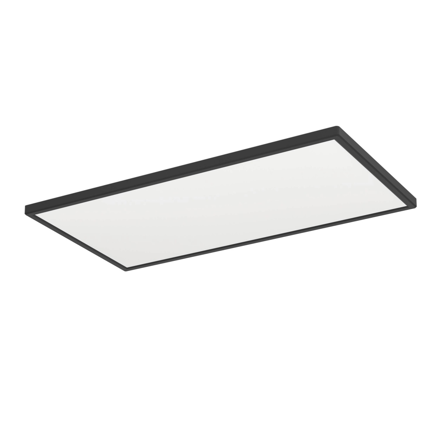 Eglo LED Connect-Z Deckenleuchte Rovito-Z Schwarz 3 cm x 30 cm x 30 cm günstig online kaufen