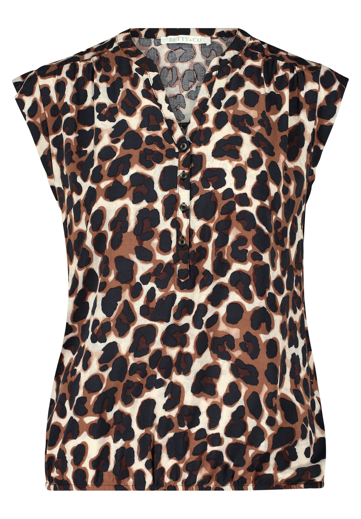 Betty&Co Blusentop "Betty & Co Damen Blusentop mit Print" günstig online kaufen