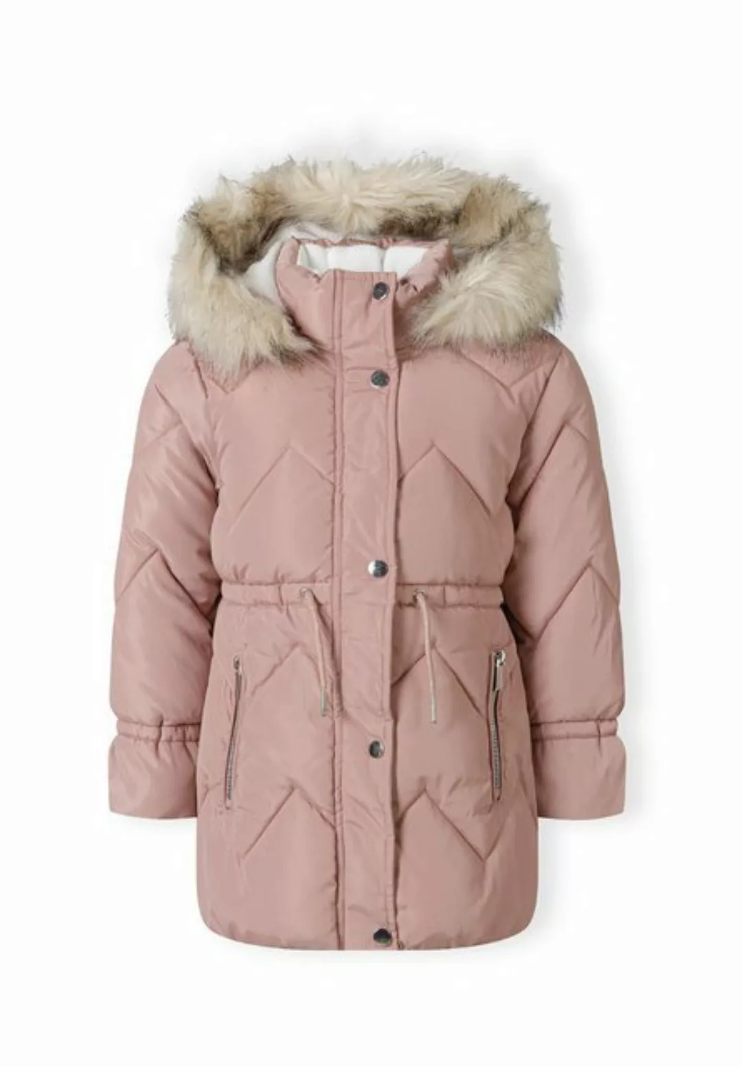 MINOTI Winterjacke Gefütterte Jacke mit abnehmbarem Kunstfell (2y-14y) günstig online kaufen