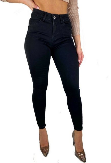 Worldclassca Skinny-fit-Jeans Worldclassca Damen Skinny Jeans HIGH Waist Pu günstig online kaufen