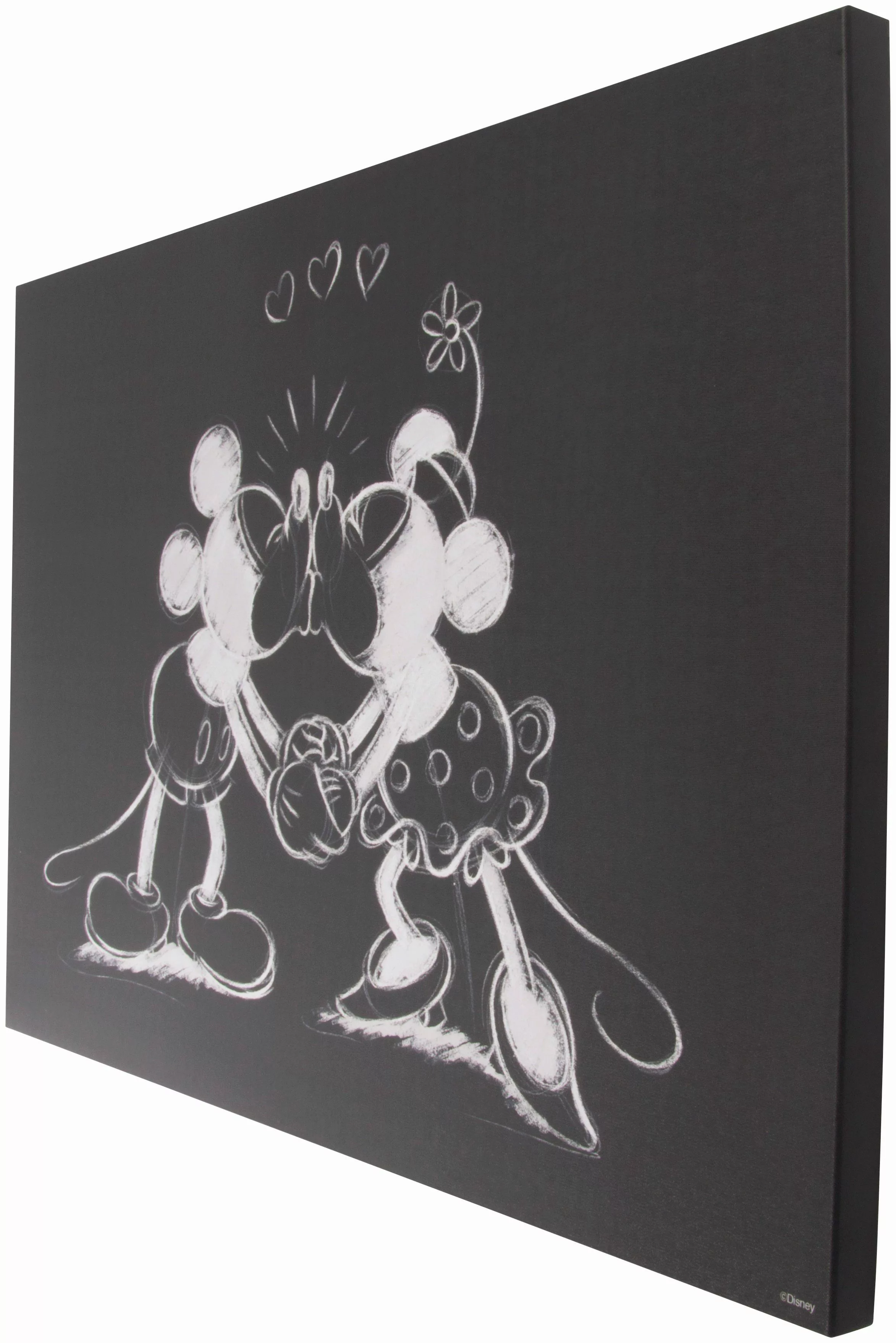 Art for the home Leinwandbild "MICKEY KISSING" günstig online kaufen