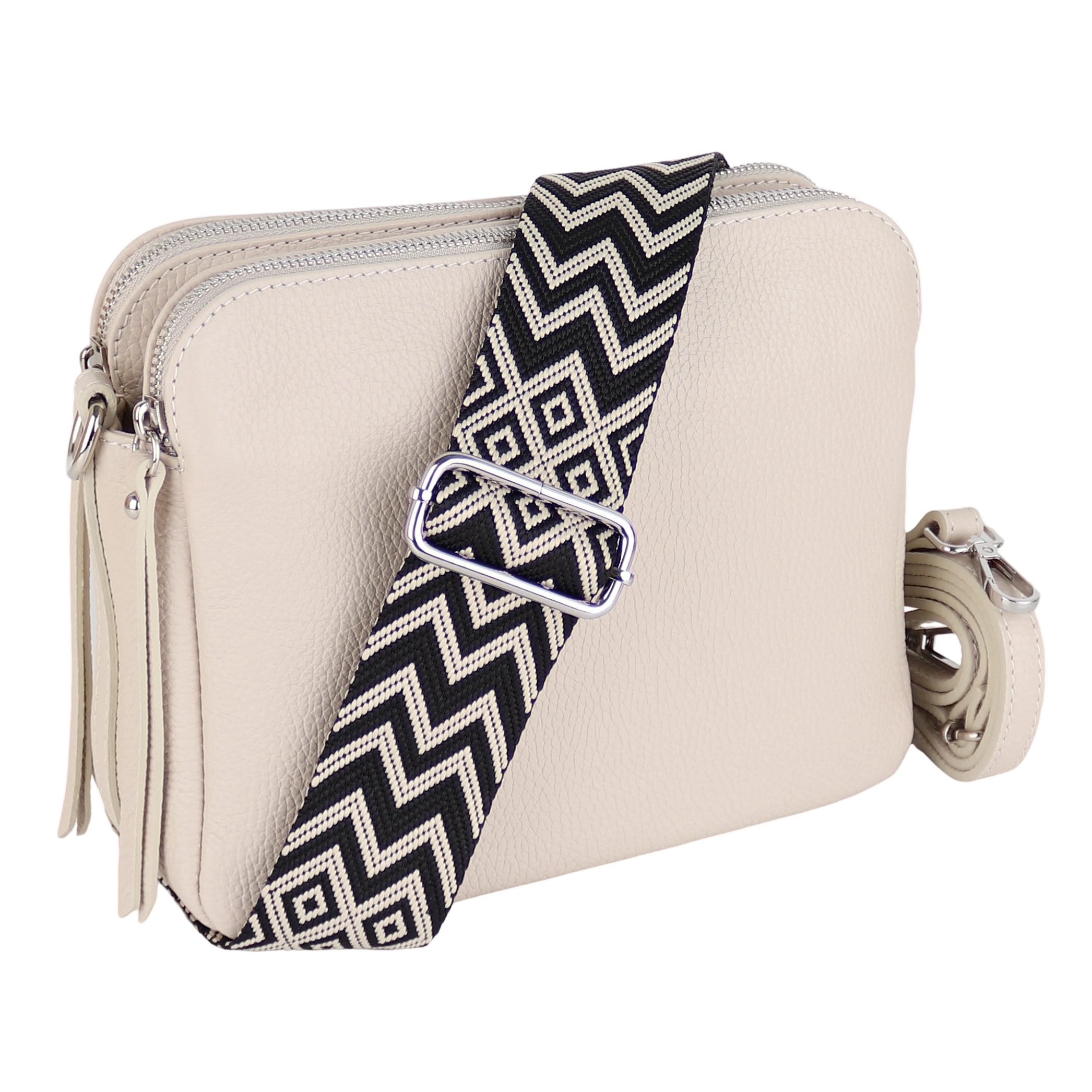 MIRROSI Schultertasche aus Echtleder, hergestellt in günstig online kaufen