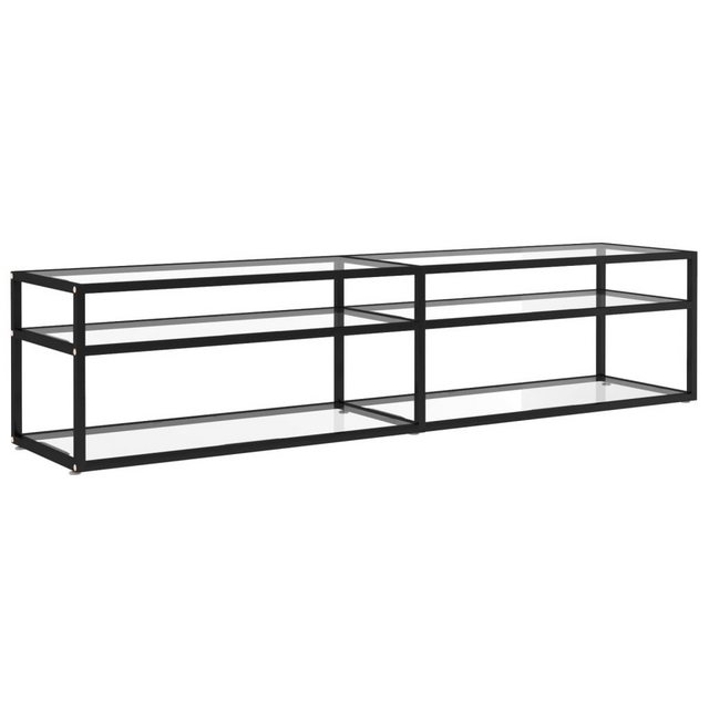 vidaXL TV-Schrank TV-Schrank Transparent 180x40x40,5 cm Hartglas Lowboard günstig online kaufen