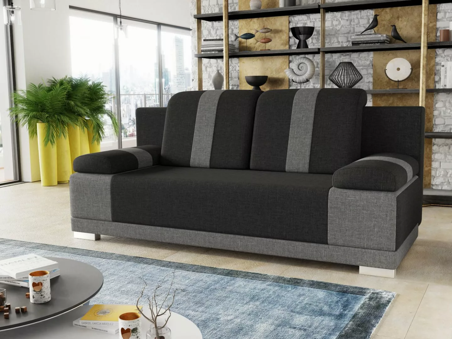 Sofnet Schlafsofa Imola, mit Schlaffunktion und Bettkasten, Bettsofa, Couch günstig online kaufen