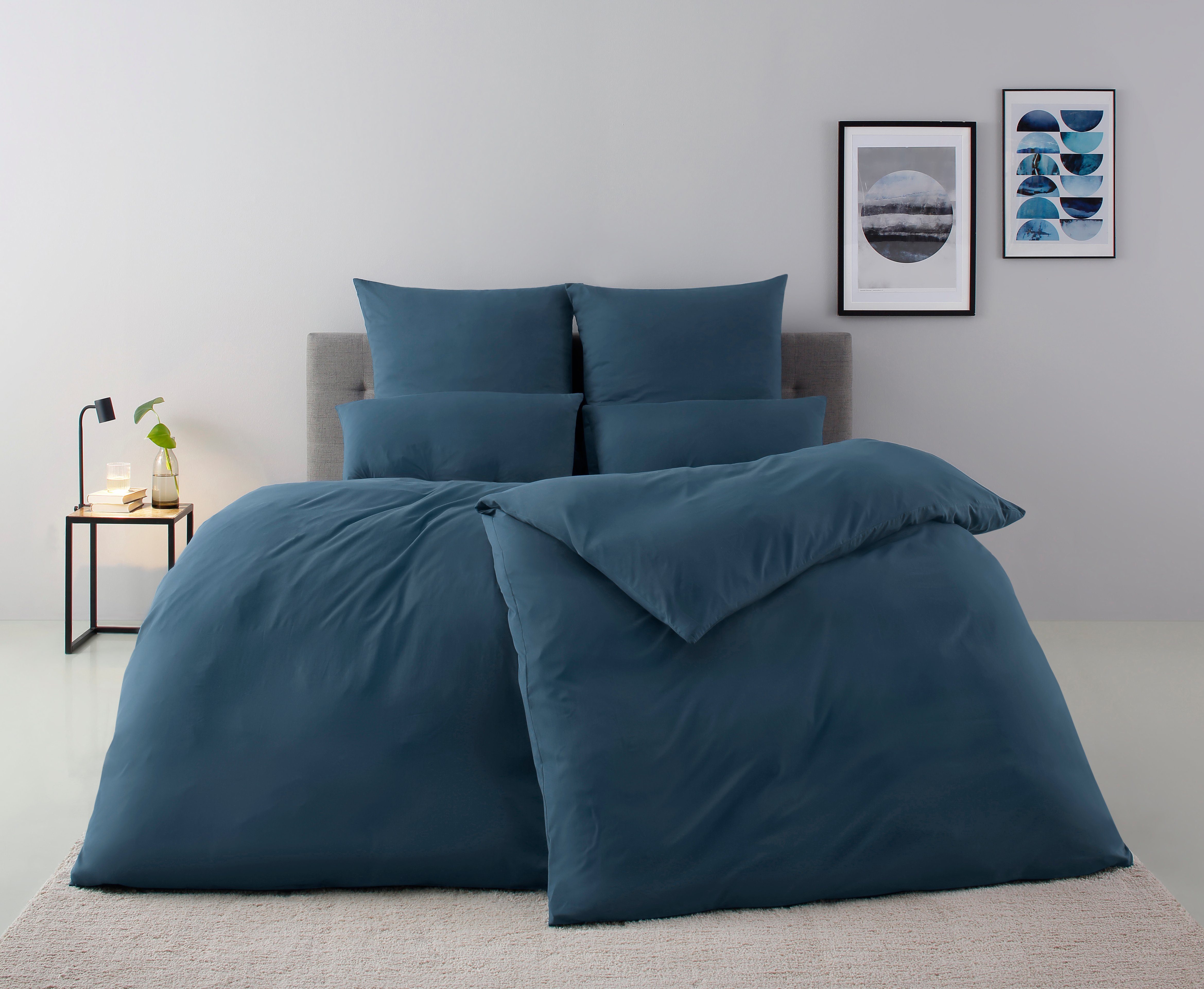 my home Bettwäsche Desner, Microfaser, 3 günstig online kaufen