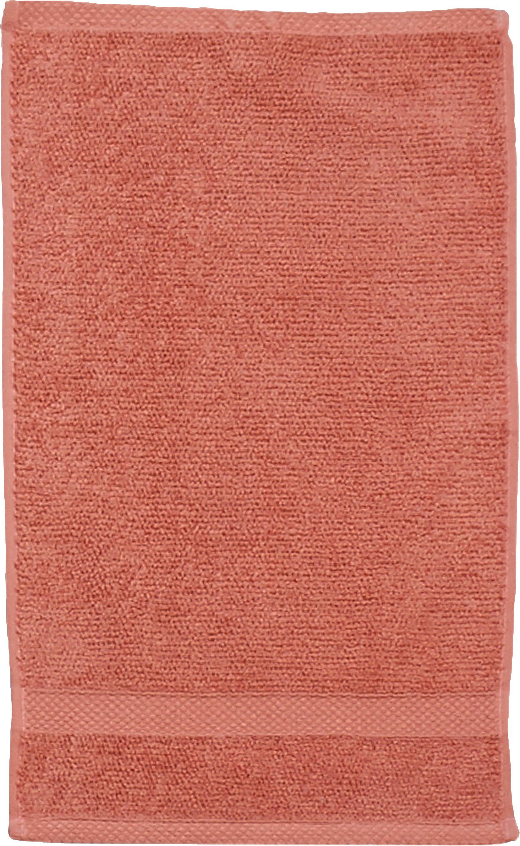 done.® Gästehandtuch »Deluxe«, (Set, 4 St., 4 Gästetücher (30x50 cm), Uni F günstig online kaufen