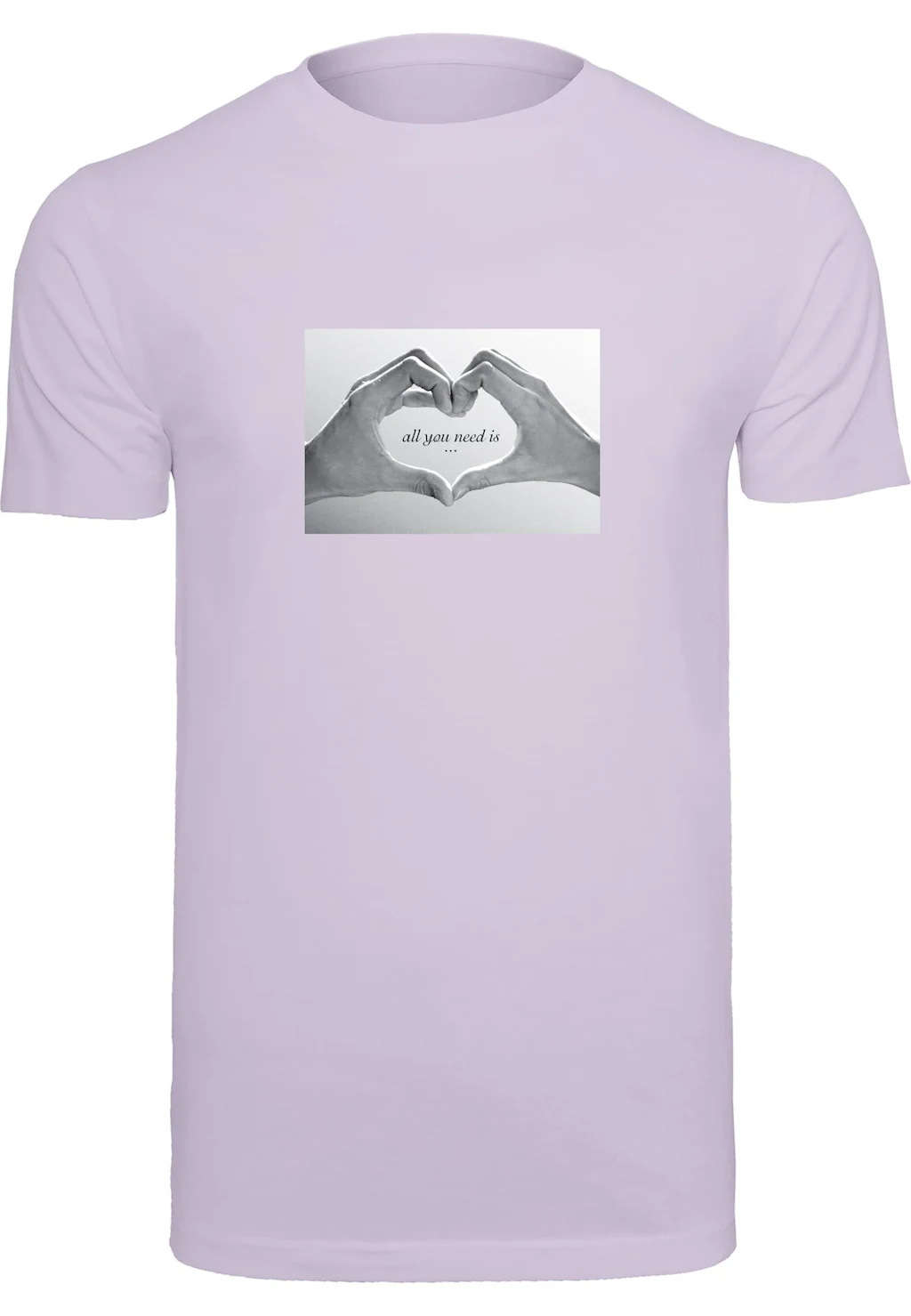 MisterTee T-Shirt "MisterTee Love SIgn Tee" günstig online kaufen