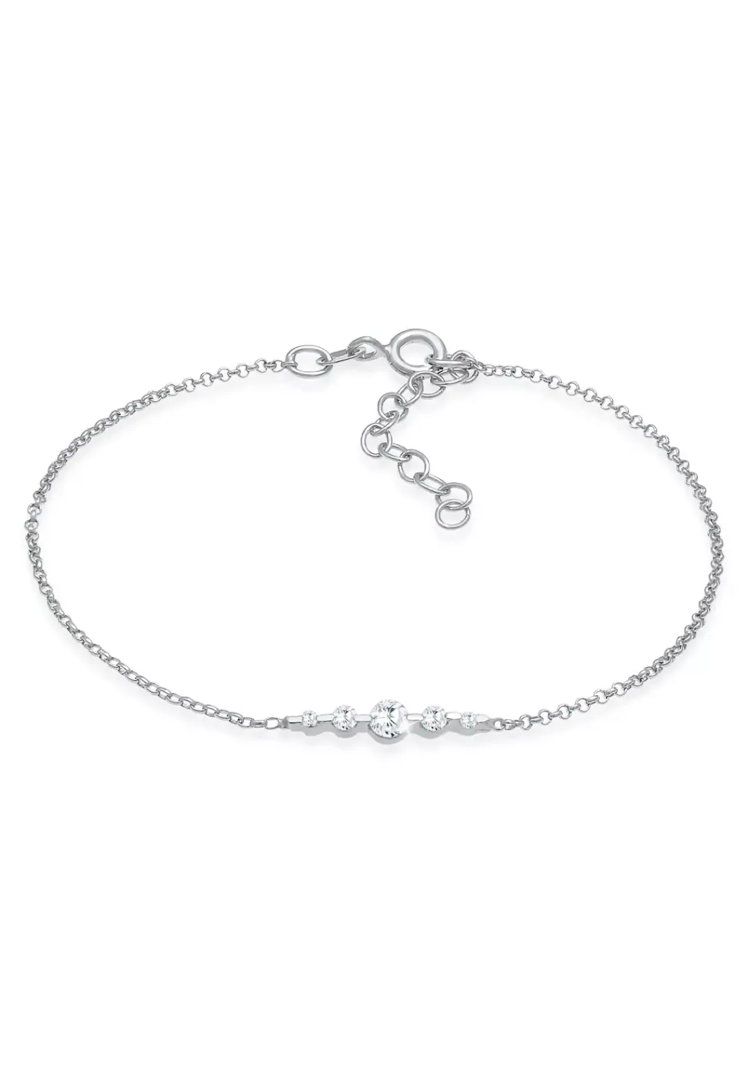 Elli Armband "Klassisch Funkelnd Zirkonia Kristalle 925 Silber" günstig online kaufen
