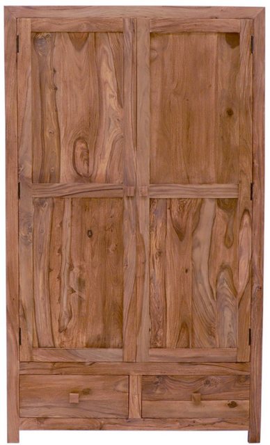 Indischesmoebelhausde Kleiderschrank Schrank Kali 120x200x60 aus indischem günstig online kaufen