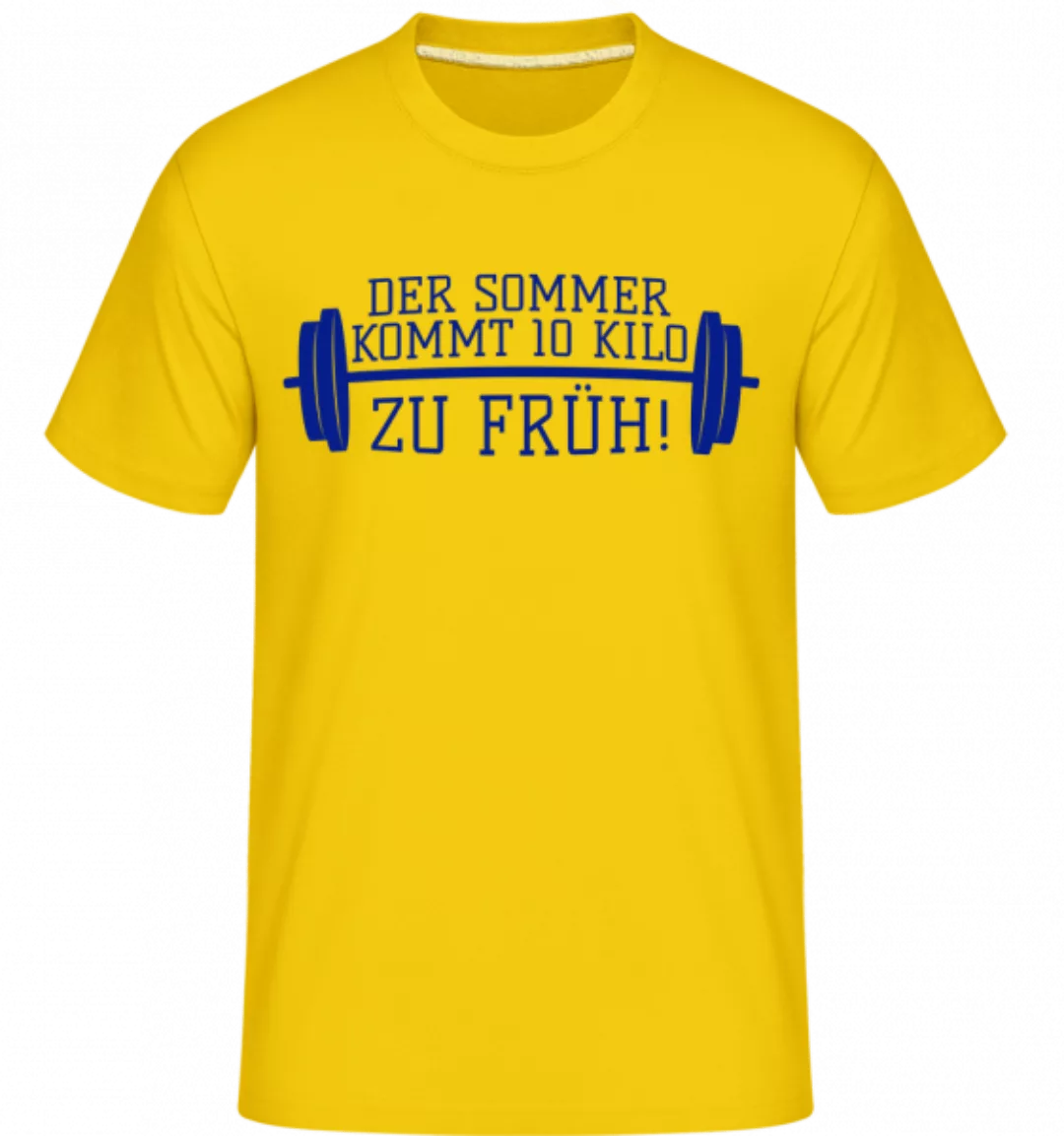 Der Sommer Kommt 10 Kilo Zu Früh! · Shirtinator Männer T-Shirt günstig online kaufen