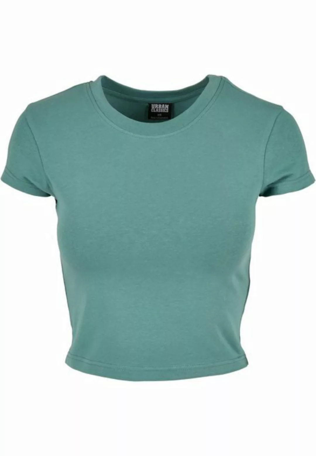 URBAN CLASSICS T-Shirt TB2754 - Ladies Stretch Jersey Cropped Tee paleleaf günstig online kaufen