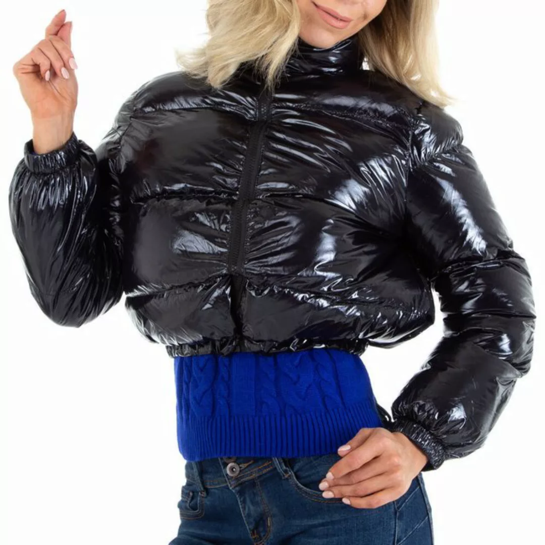 Ital-Design Steppjacke Damen Freizeit (87256421) Gefüttert Winterjacke in S günstig online kaufen